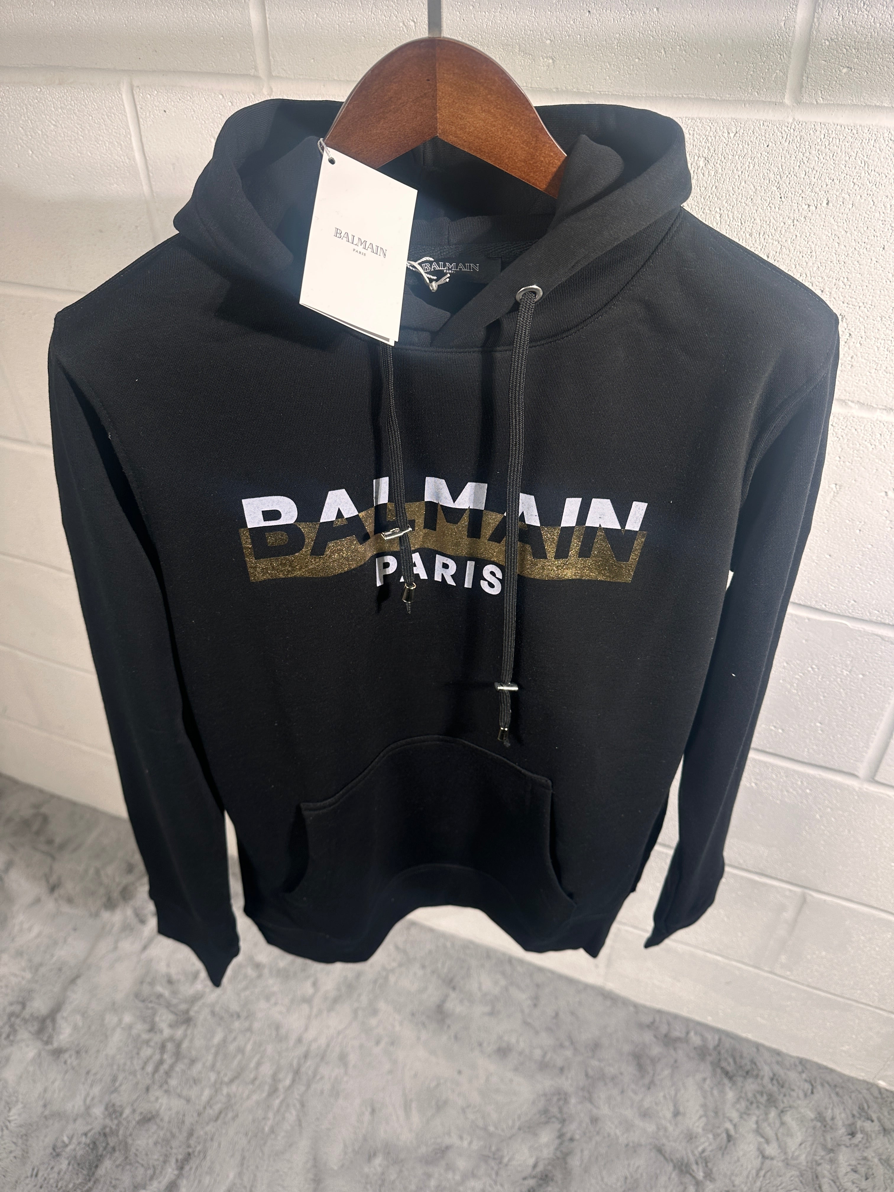 Balmain hoodie black