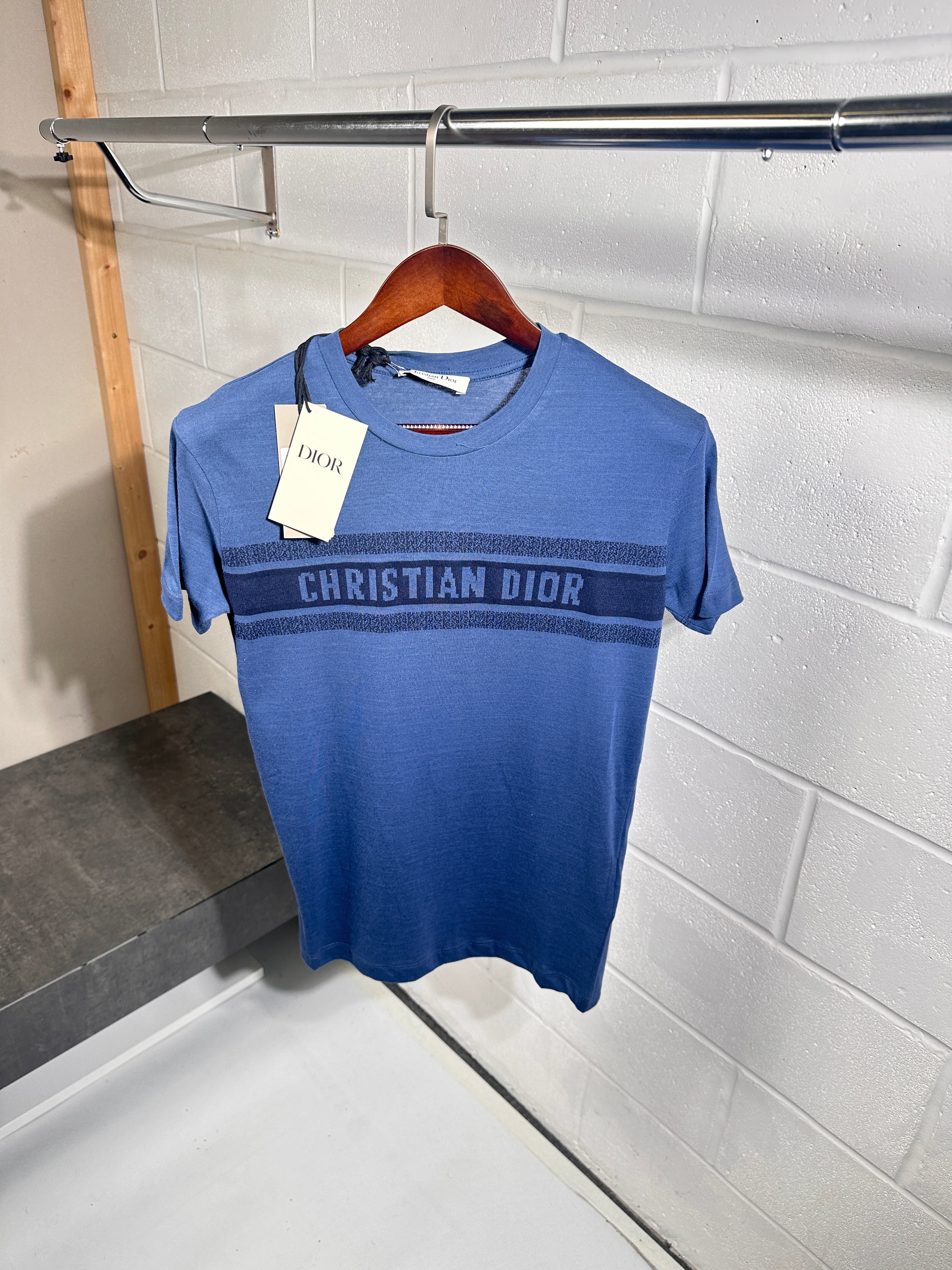 Christian Dior ladies tee navy