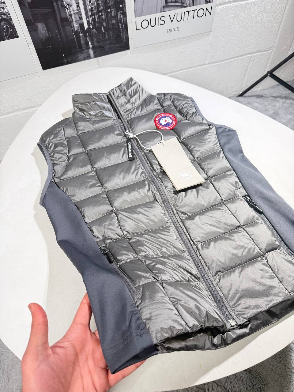 CG BODYWARMER GREY
