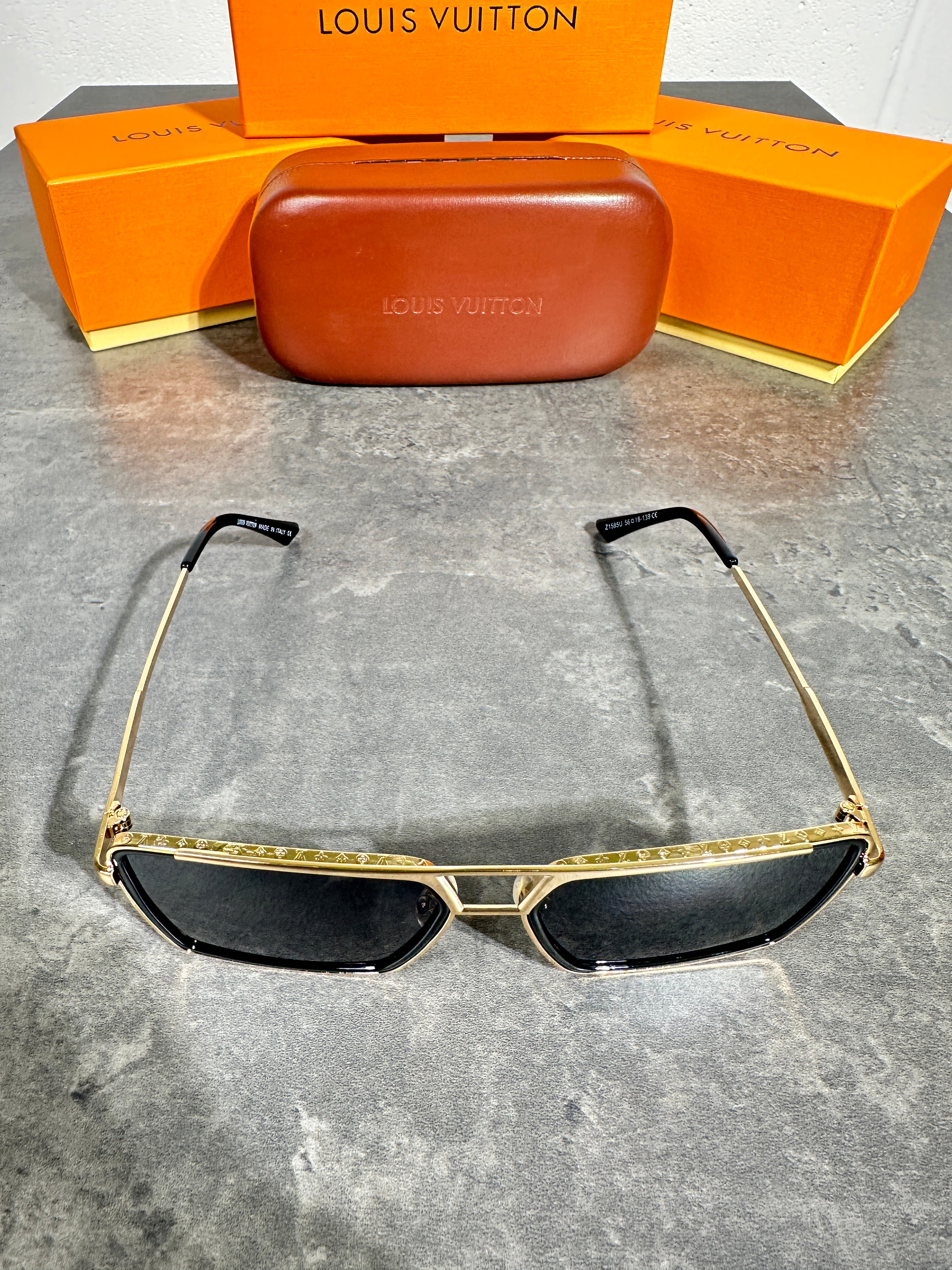 Lv - glasses gold