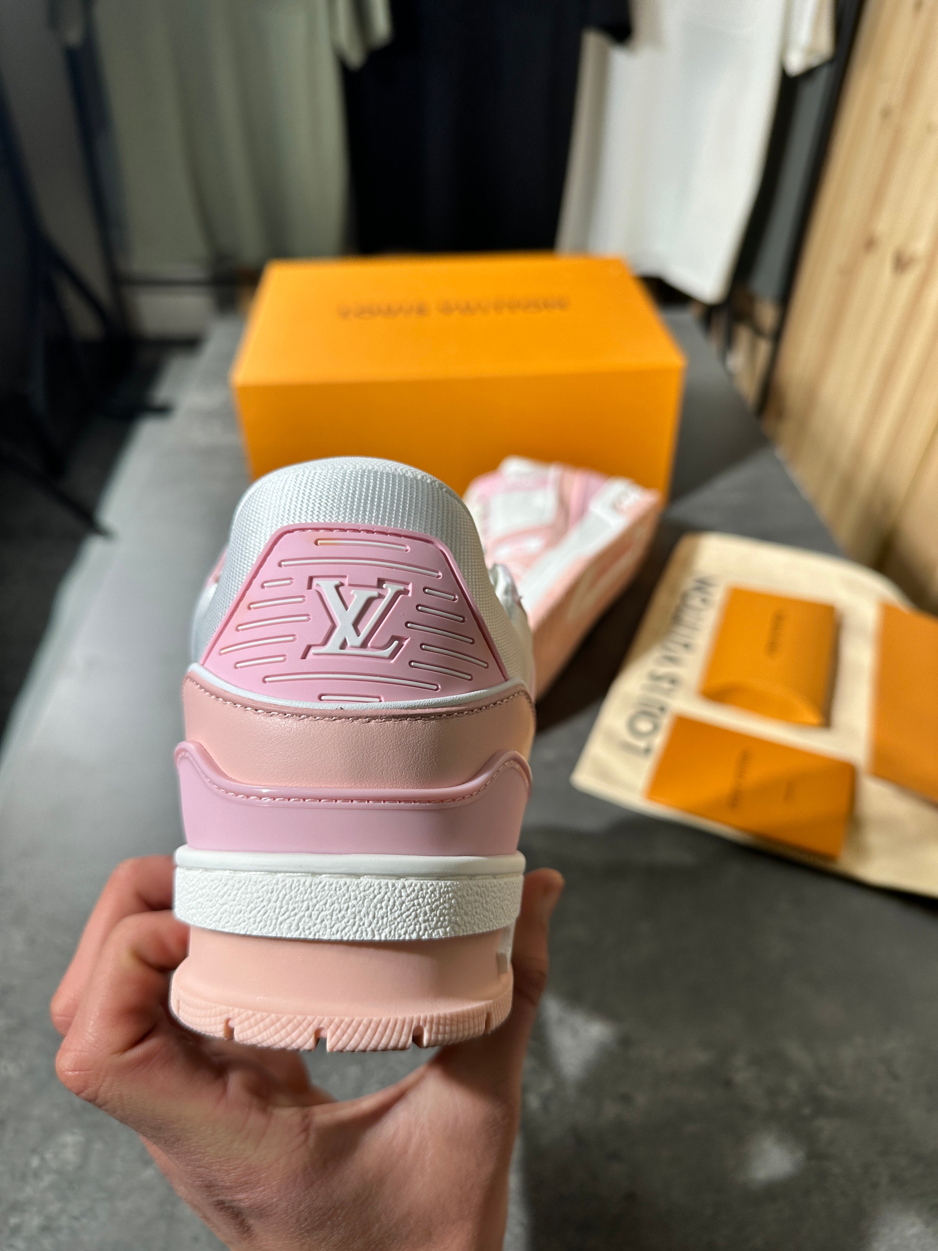 Pre order- pink sneakers