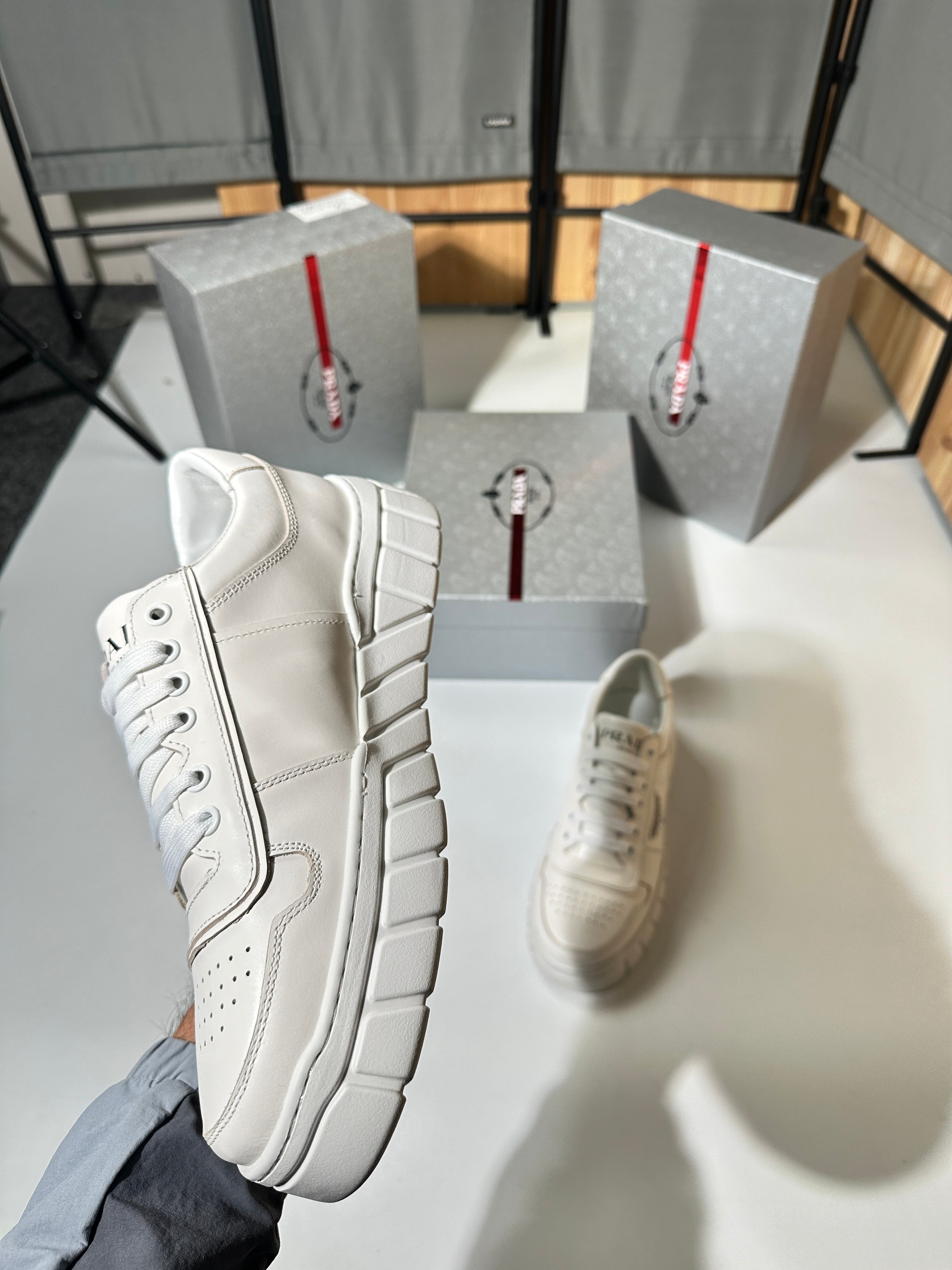 Prada - Sneaker white