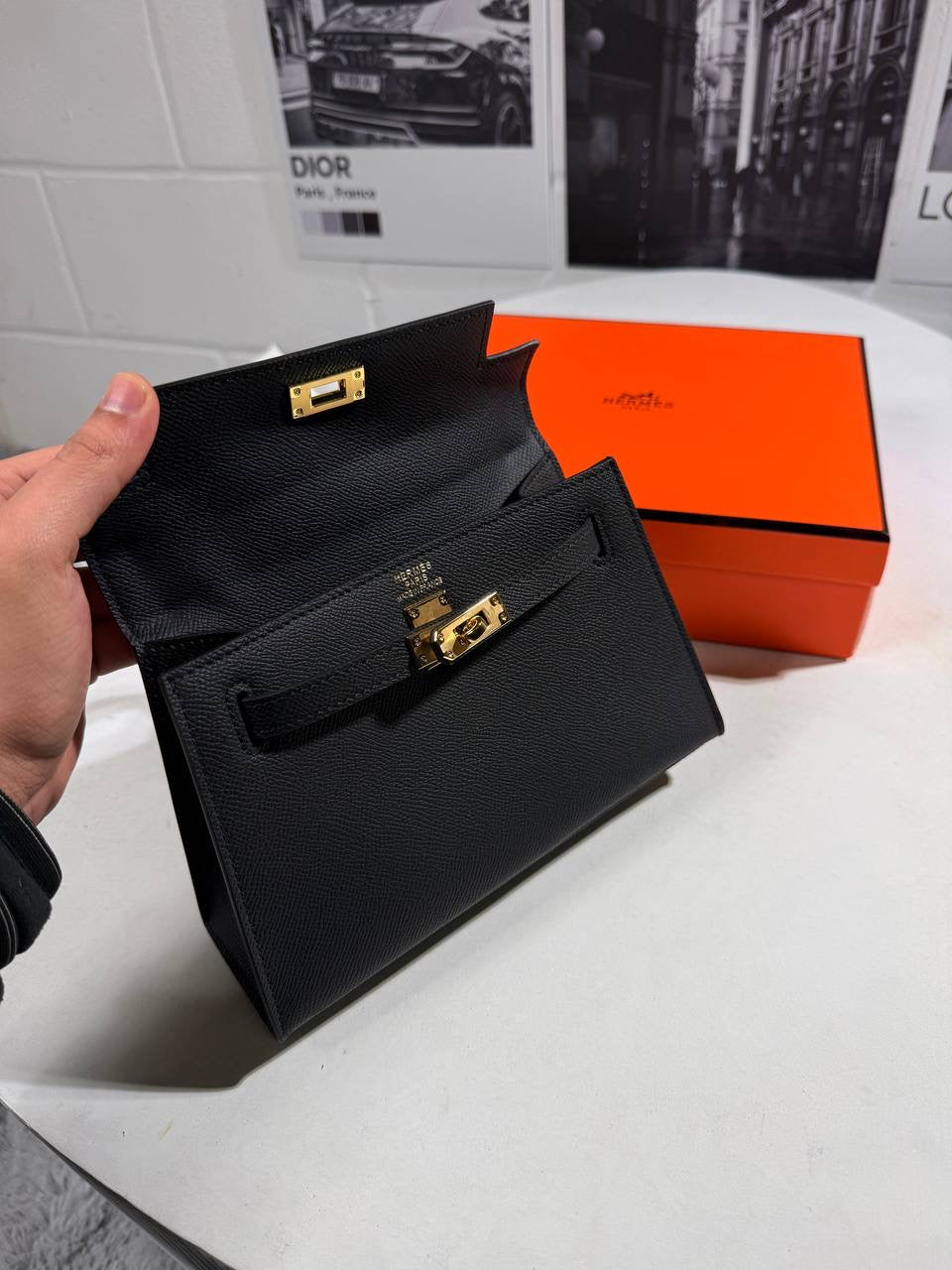 HRMS KELLY SELLIER BAG