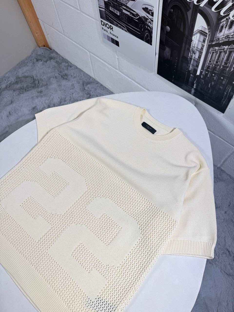 MIRI CROCHET KNITTED TSHIRT