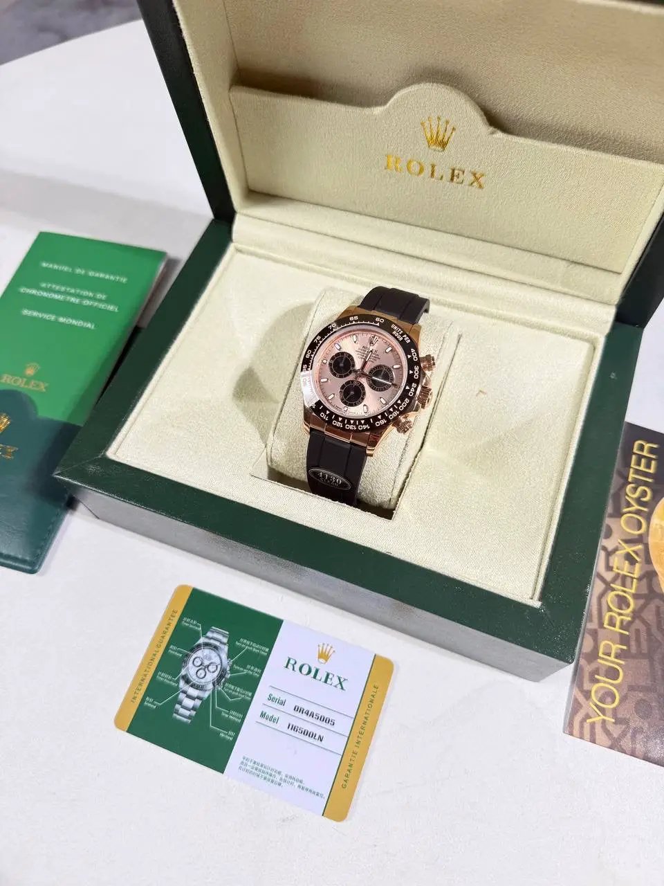 DAYTONA YELLOW GOLD OYSTERFLEX WATCH by Stock supplier