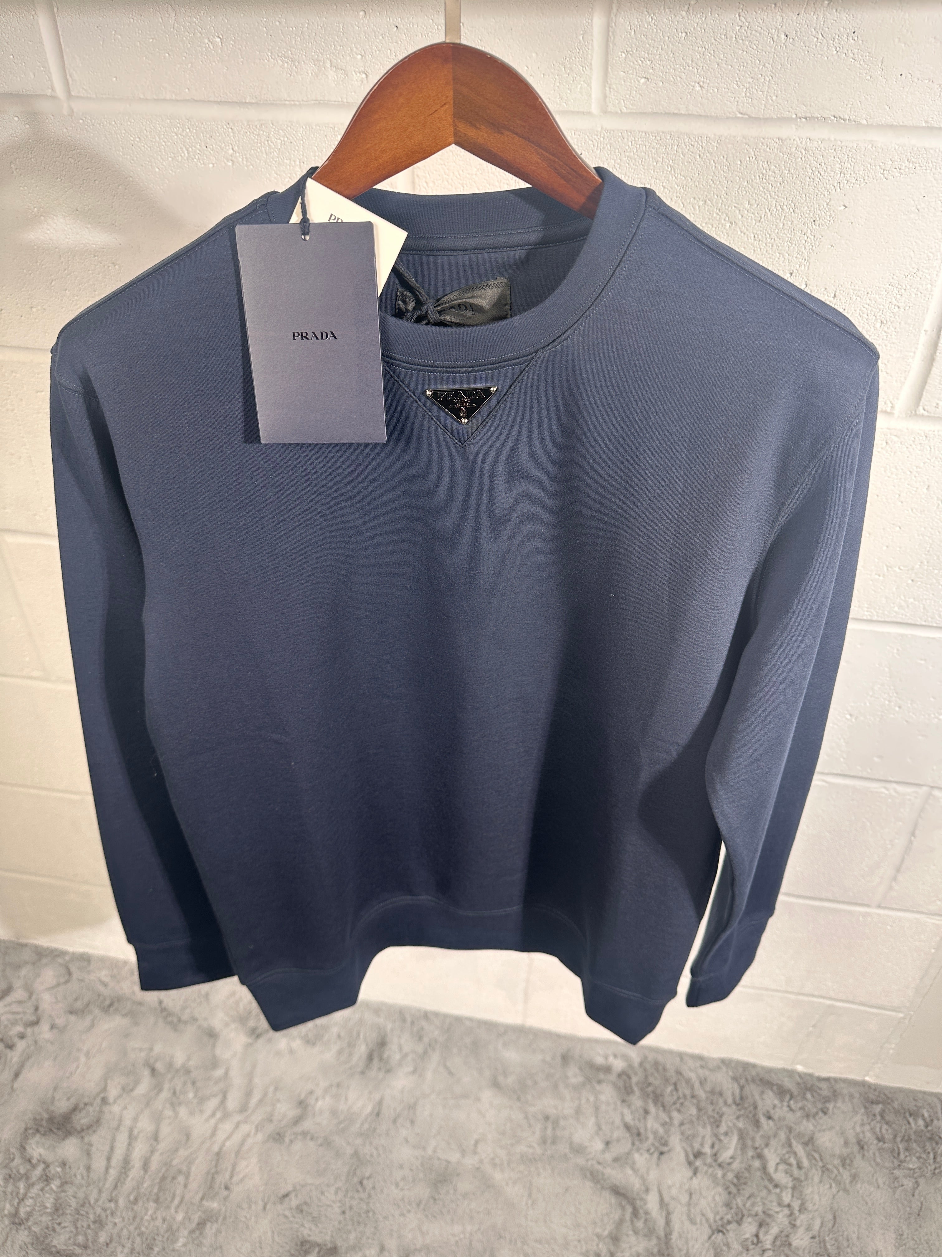 Prada sweatshirt navy