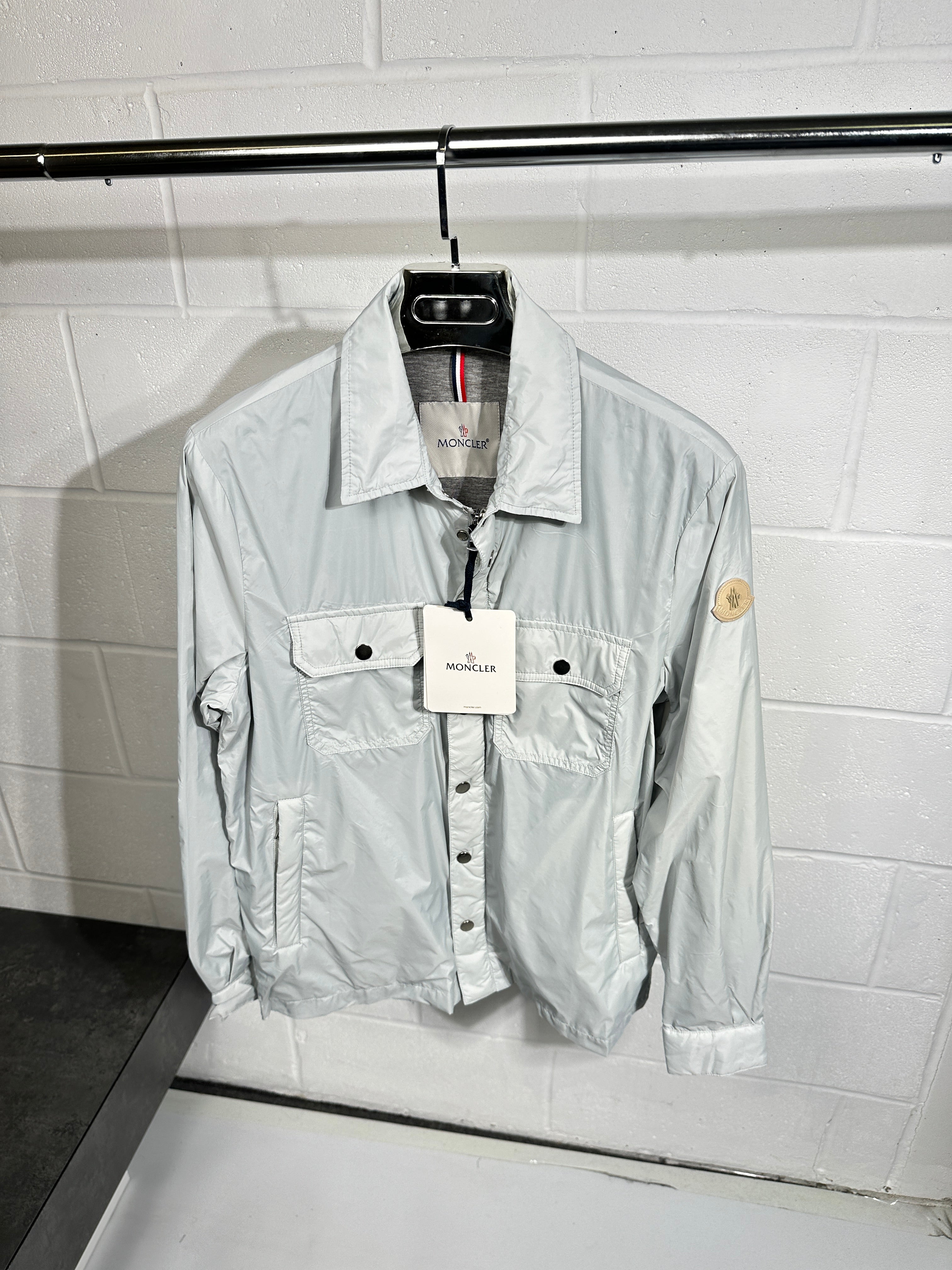 Moncler summer jacket light grey