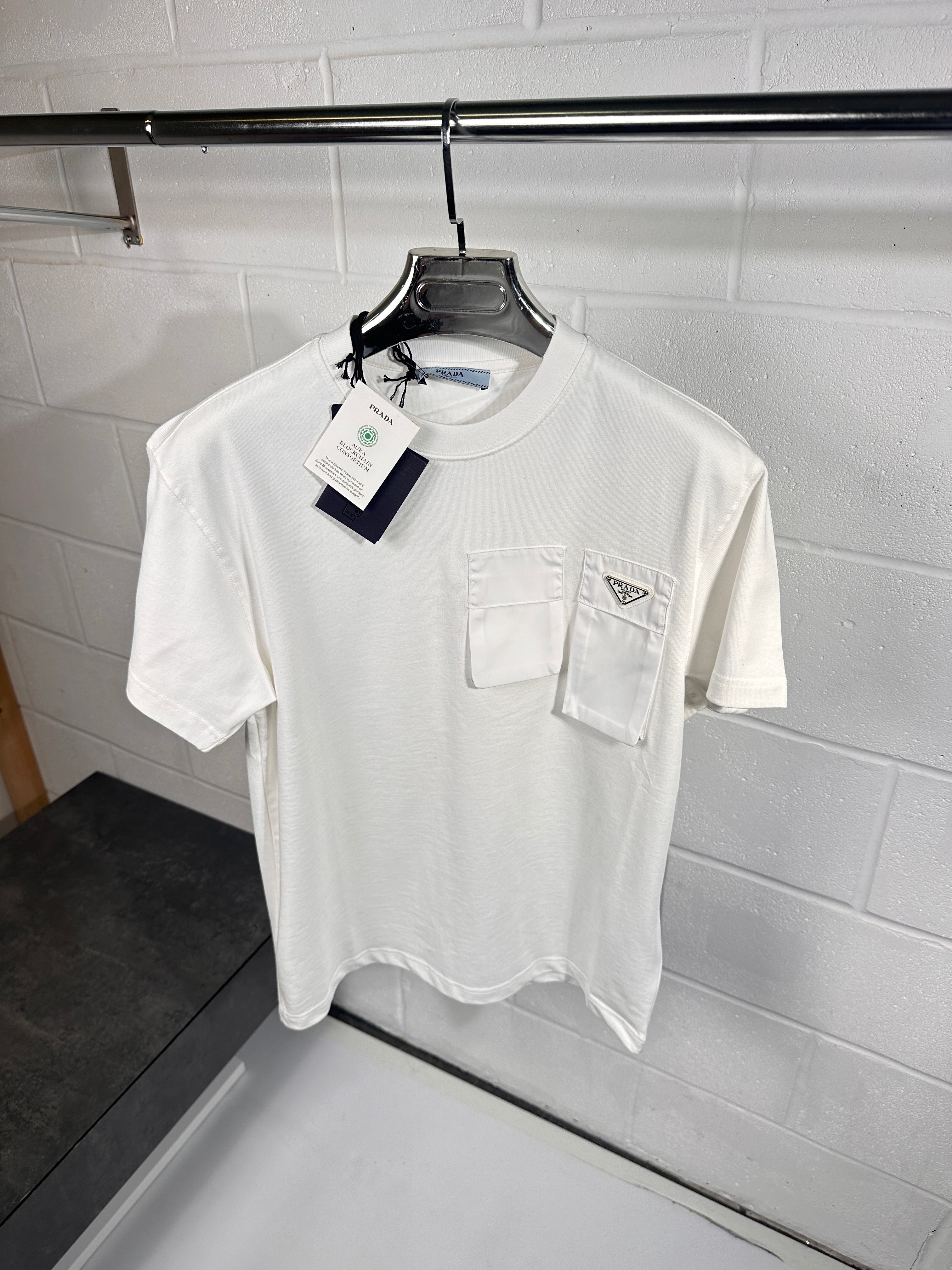 Prada double pocket tee