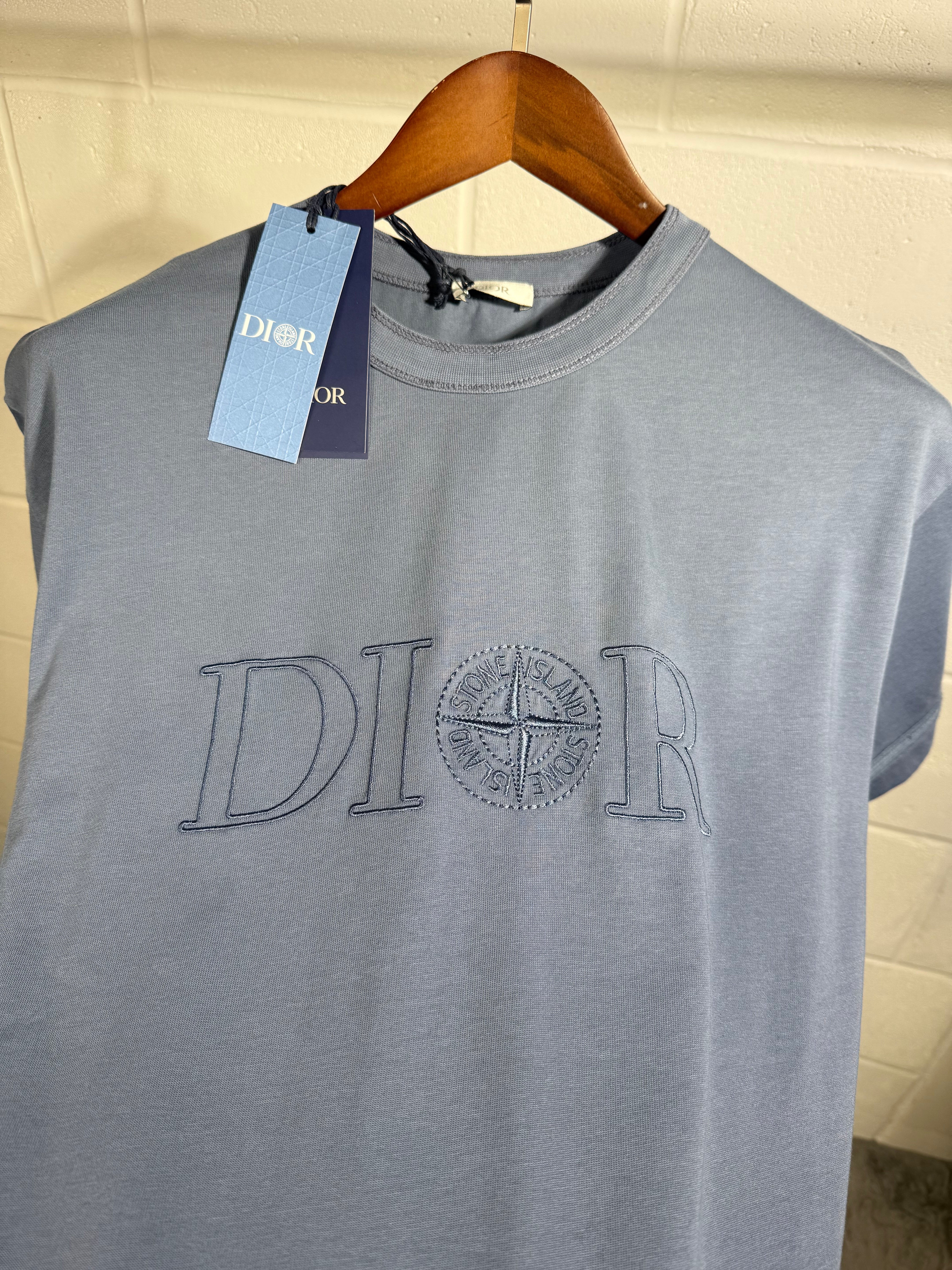 Dior x SI tee blue