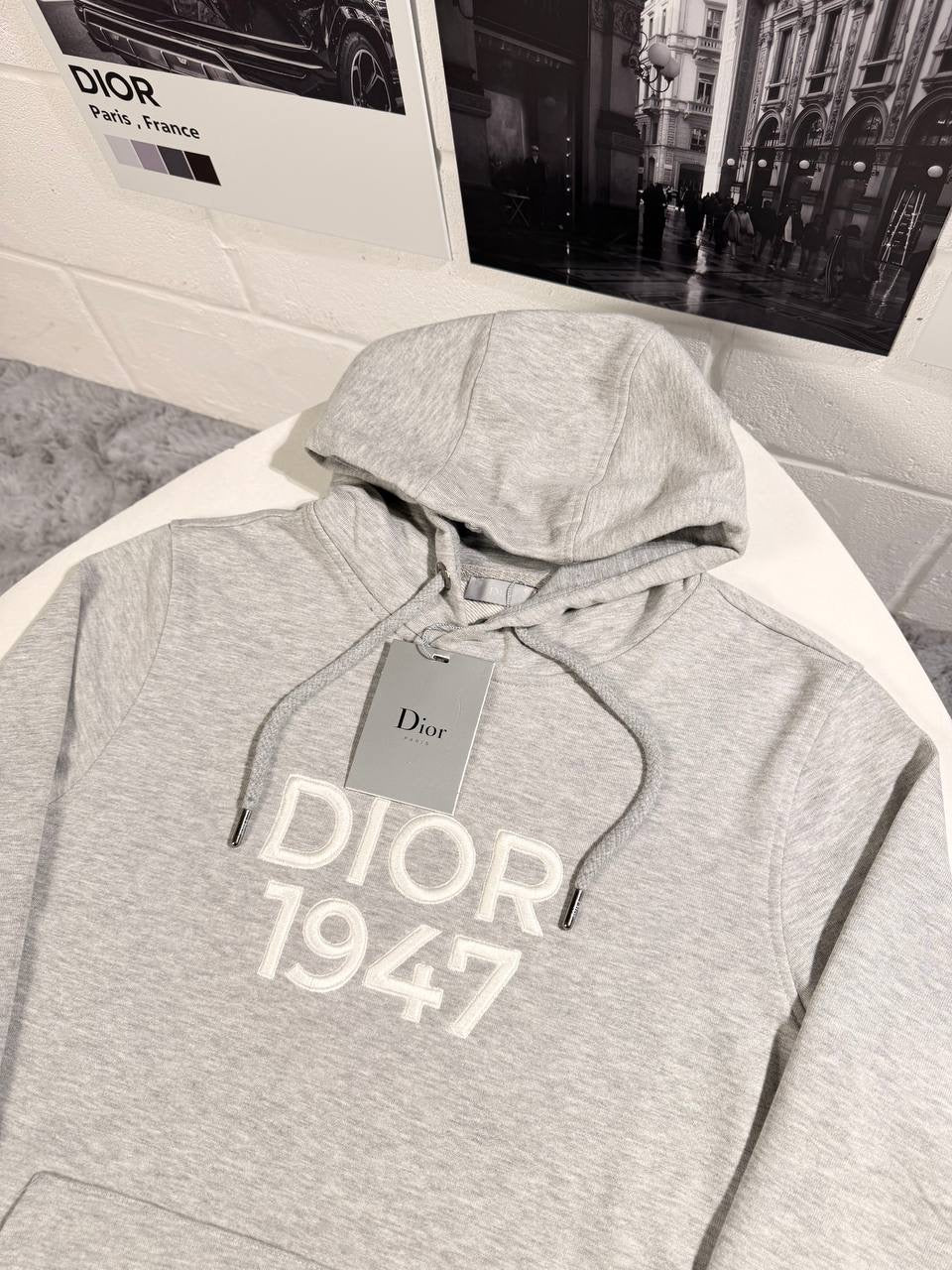 IOR 1947 HOODIE GREY