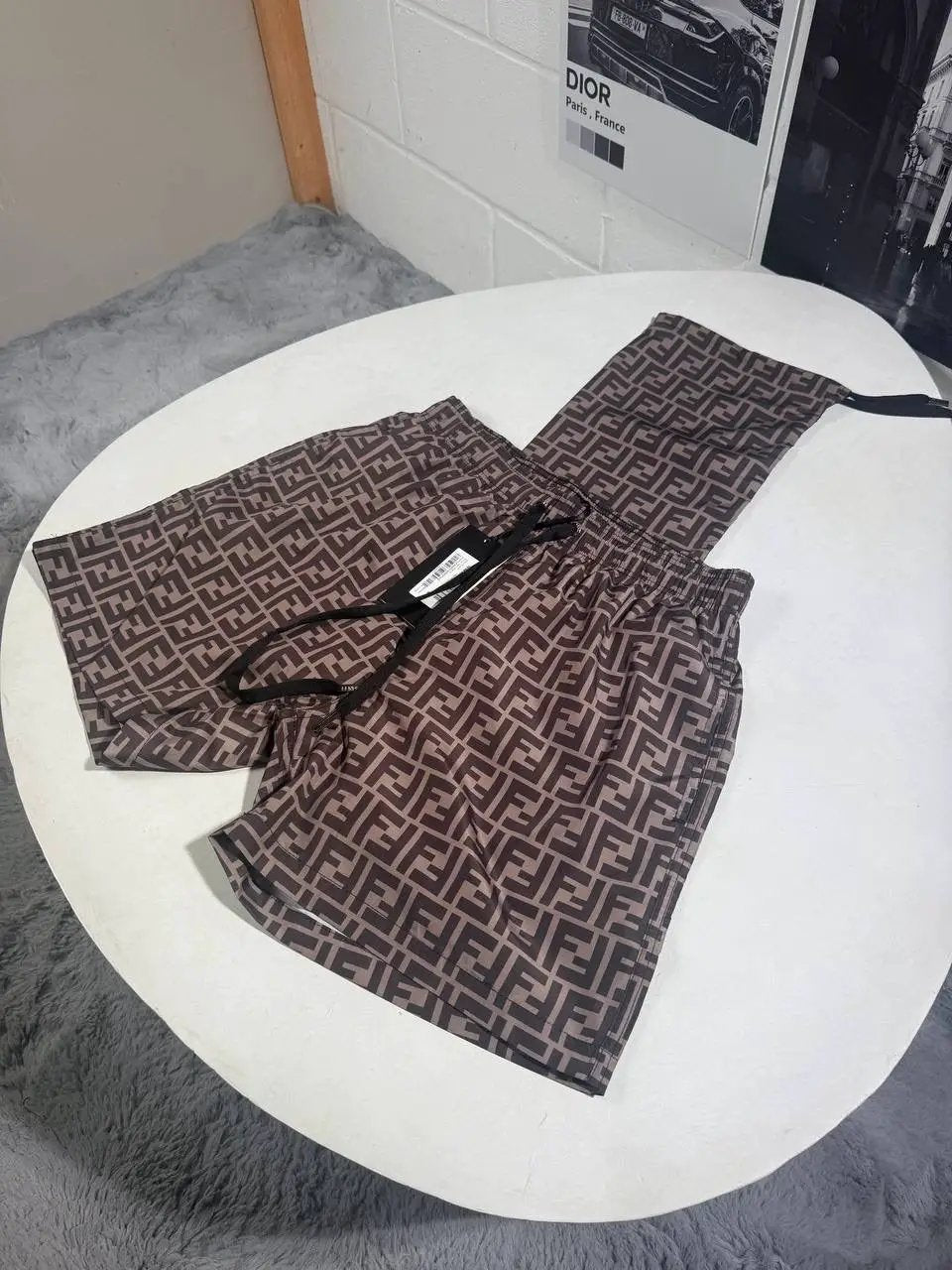 FNDI SHORTS BROWN by Stock supplier