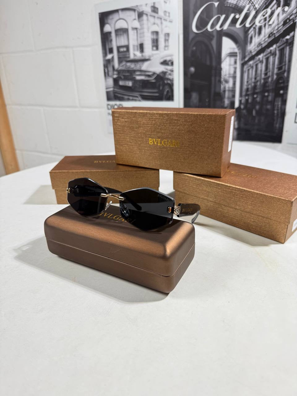 BVLGRI SERPENTI SUNGLASSES