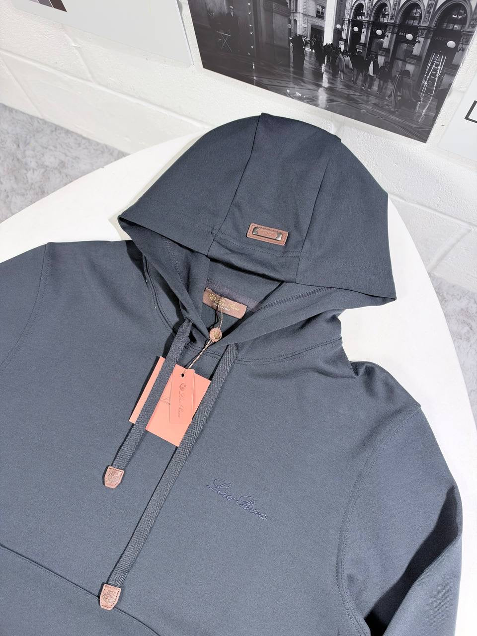 LORO P LOGO HOODIE