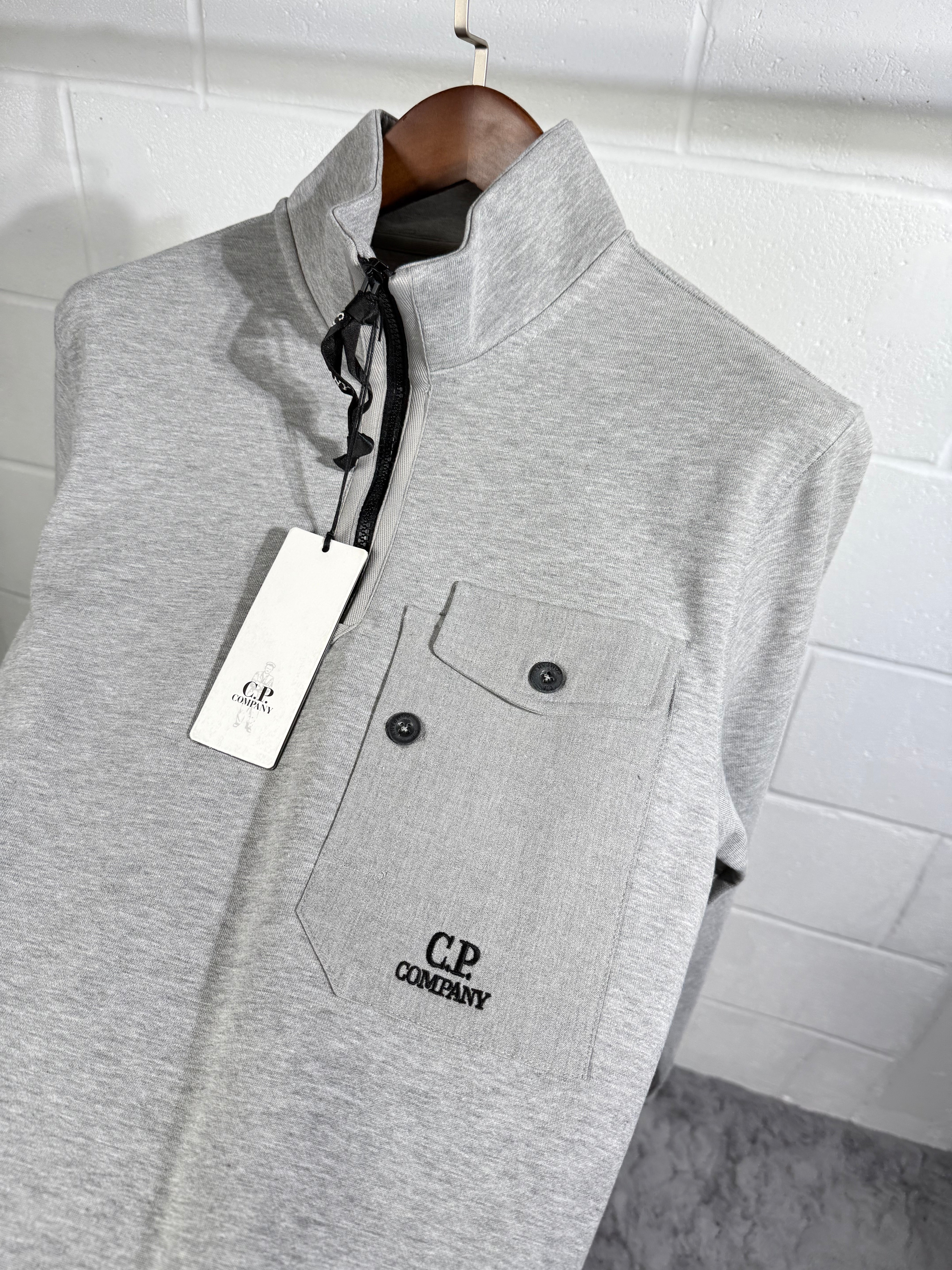 CP company sweater grey