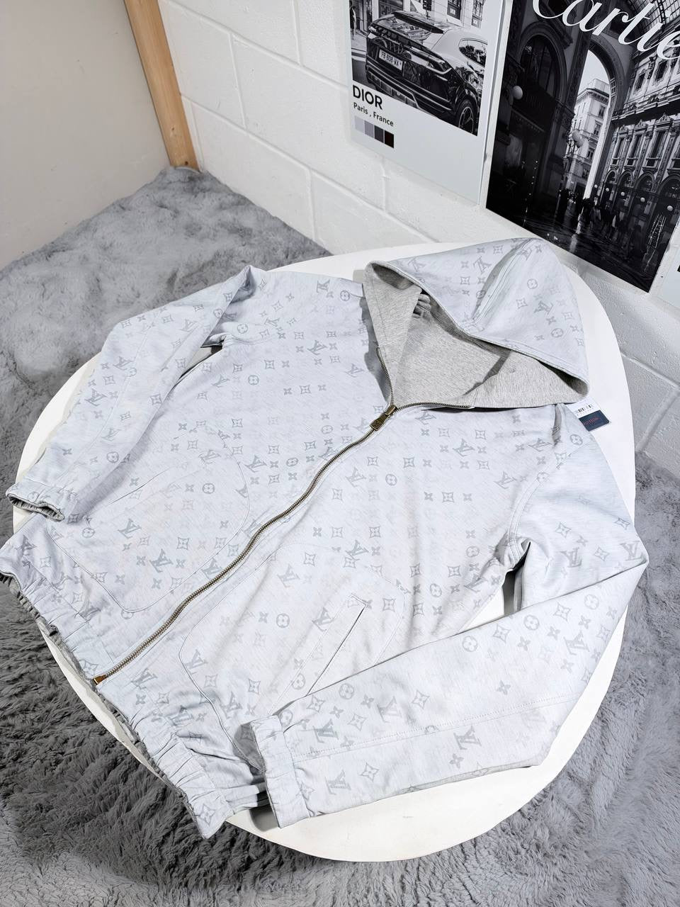 LVE MONOGRAM REVERSIBLE HOODIE