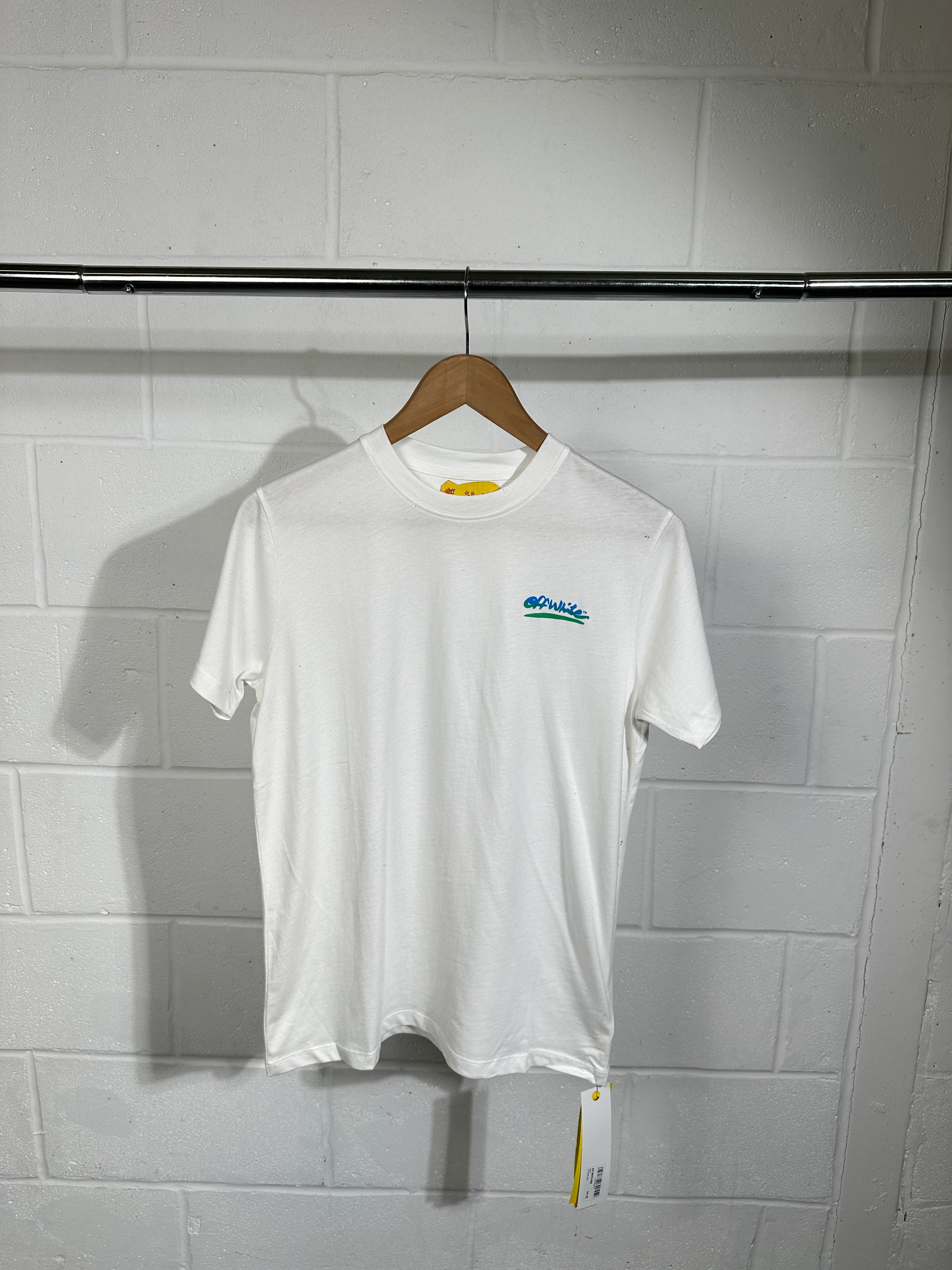 Kids offwhite tshirt white