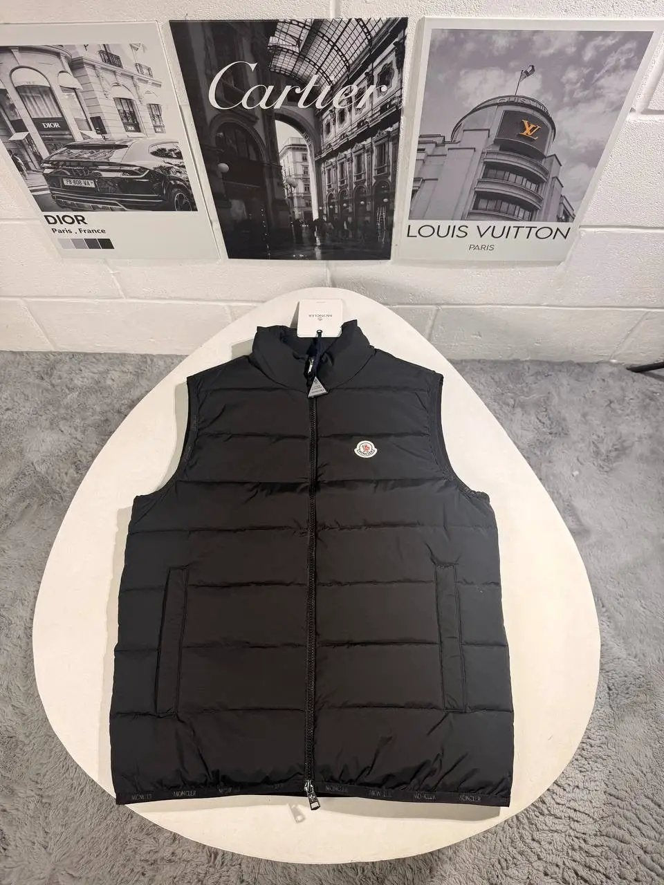 MNCLR ALCIBIA DOWN GILLET by Stock supplier