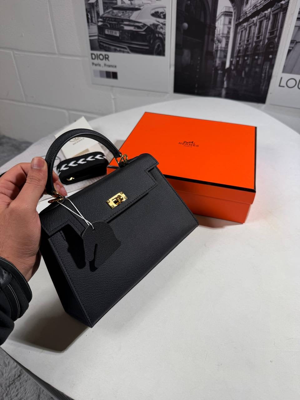 HRMS KELLY SELLIER BAG