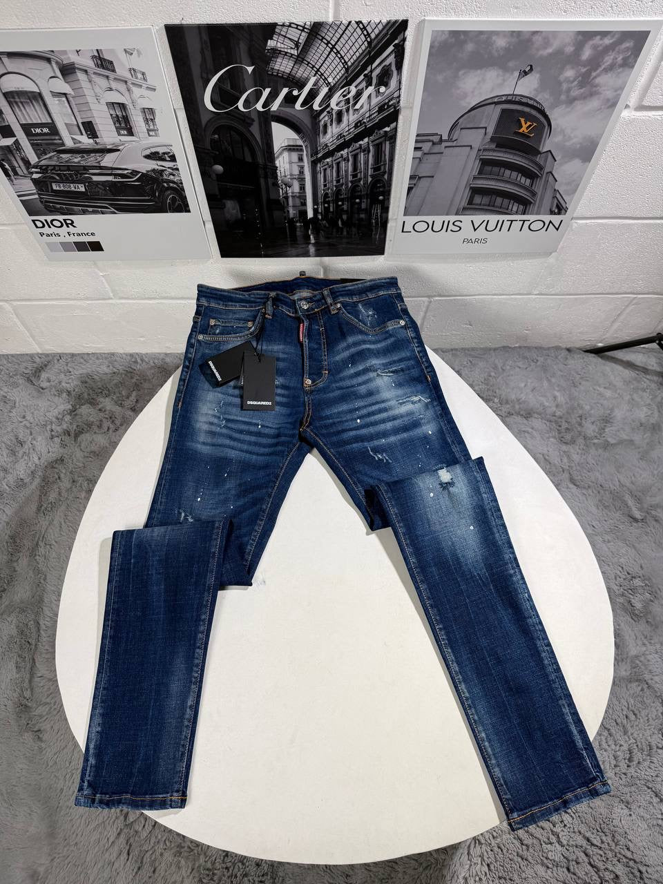 DSQ JEANS BLUE