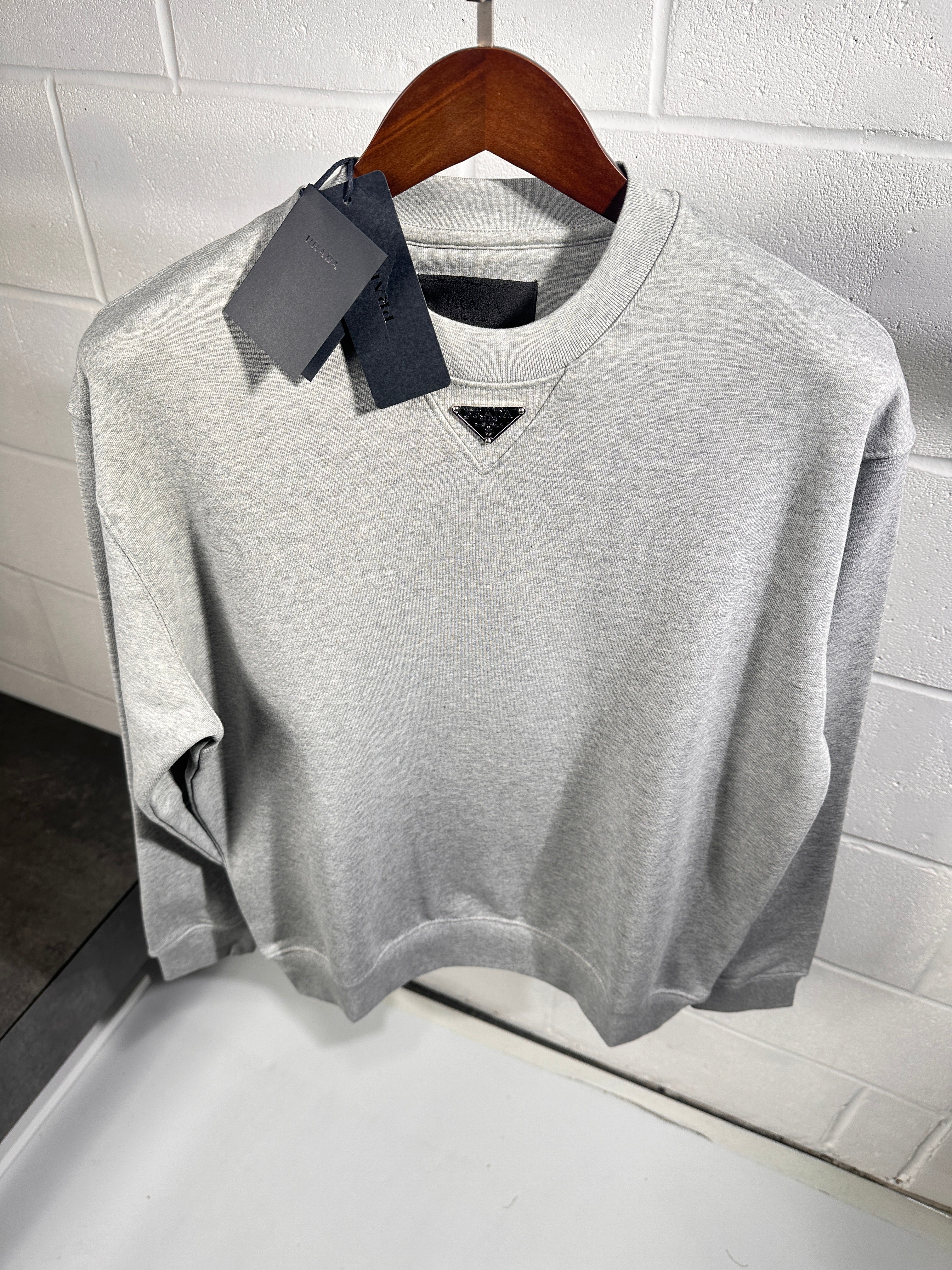 Prada sweatshirt grey