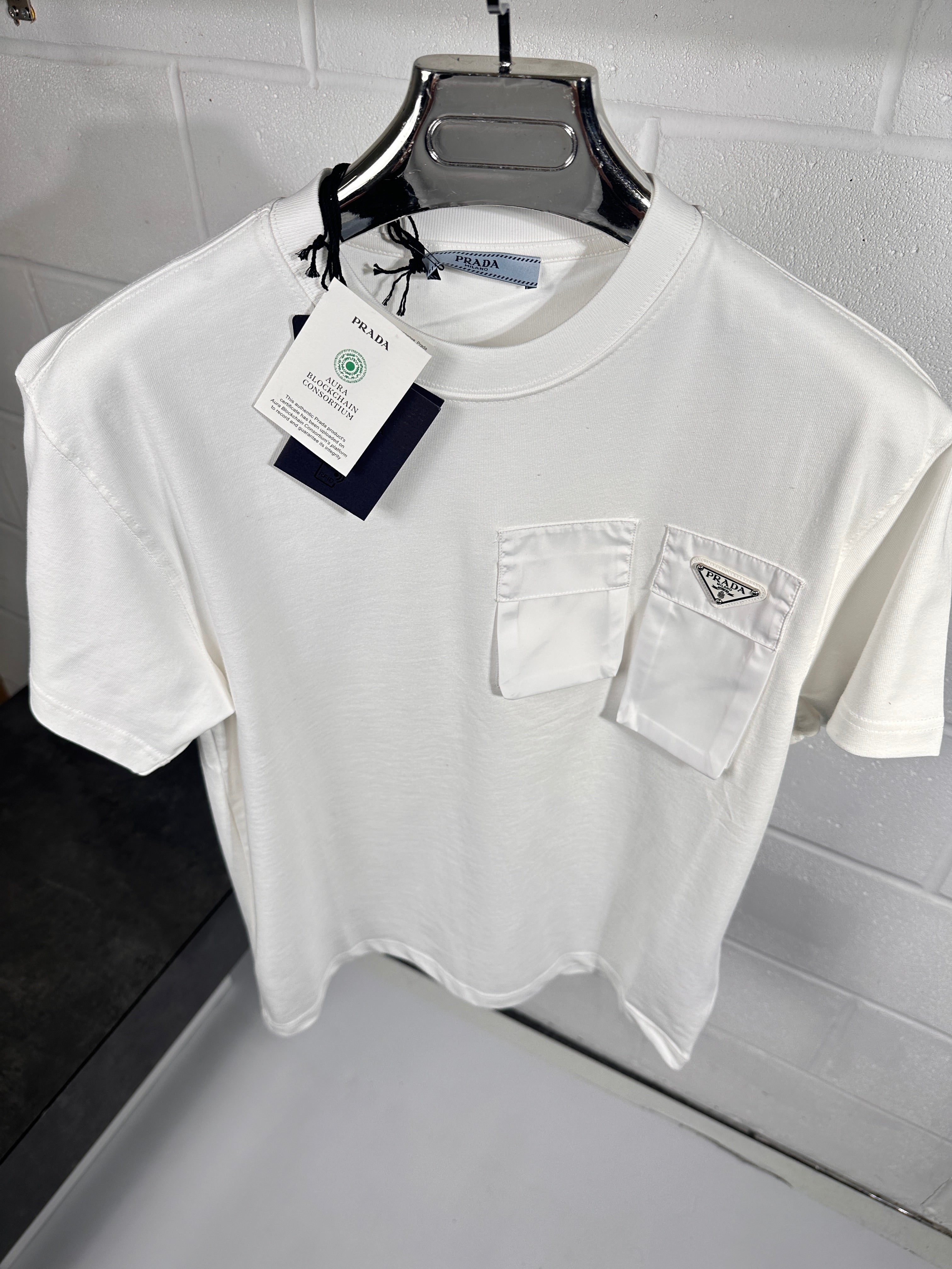 Prada double pocket tee