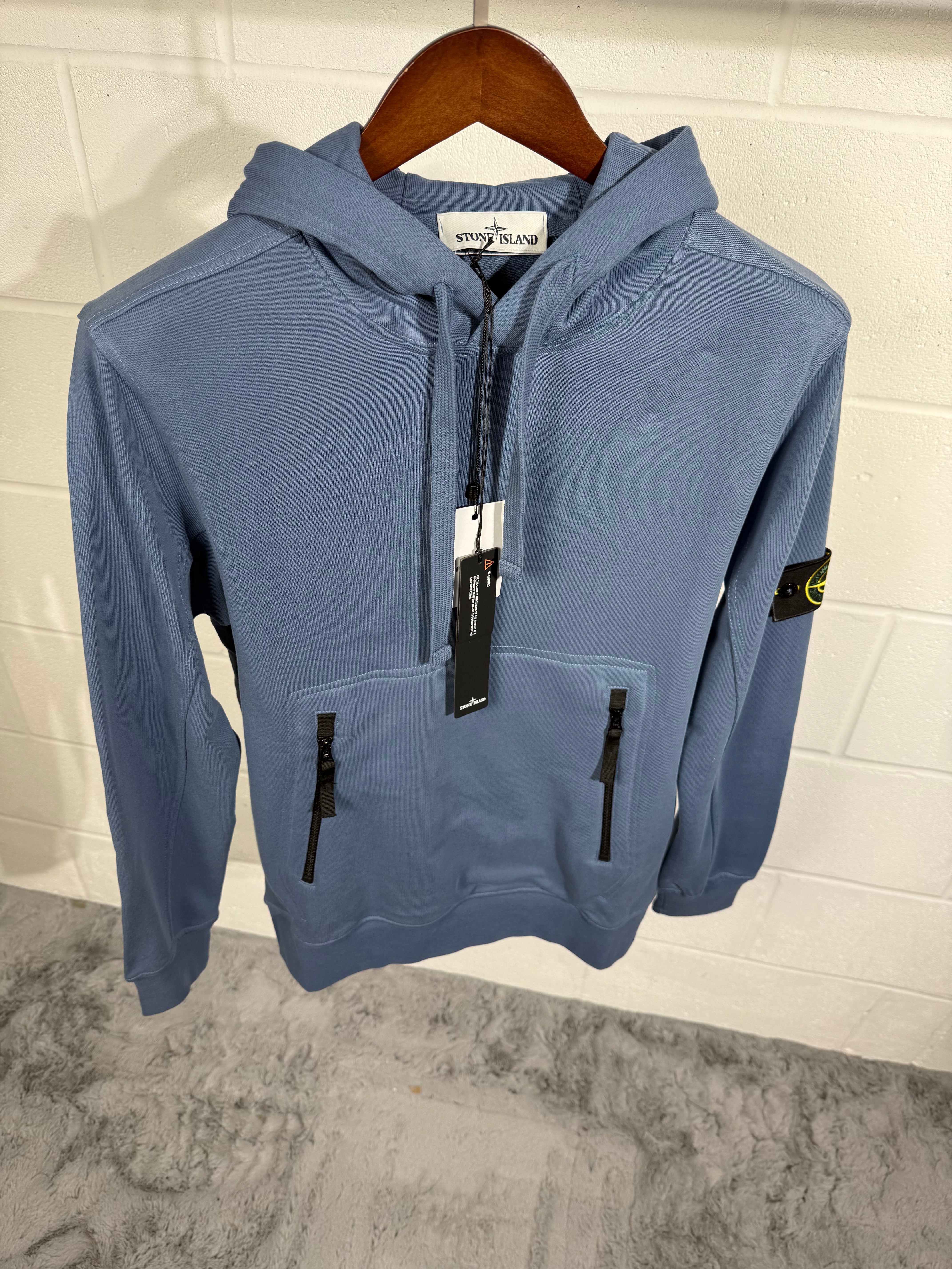 SI ZIP UP HOODIE INDIGO