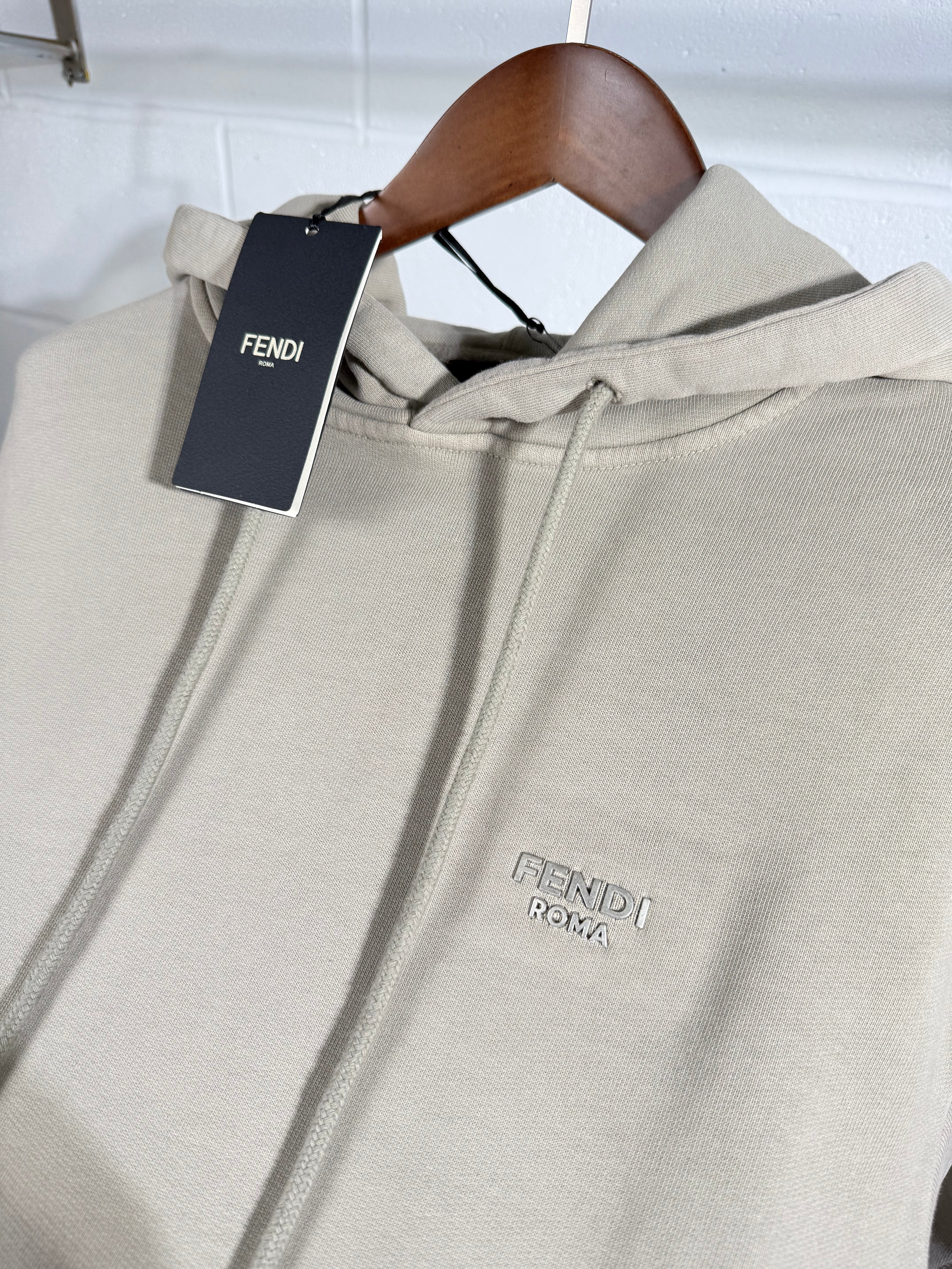 FENDI HOODIE BEIGE