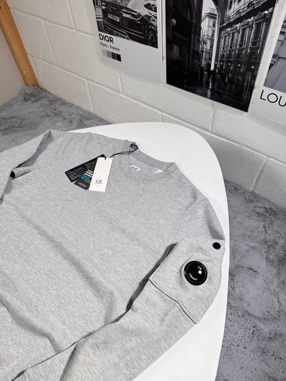CP JUMPER LIGHT GREY