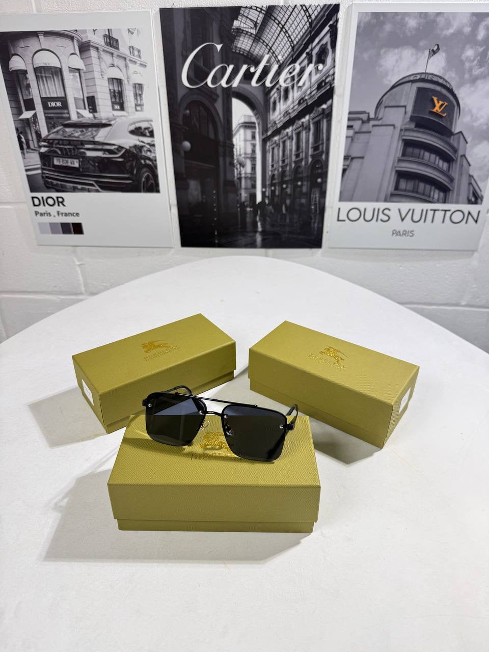 BURB SUNGLASSES BLACK MEN