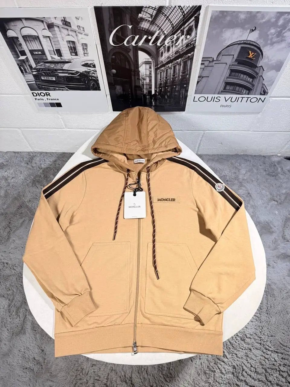 MNCLR STRIPPED HOODIE by Stock supplier
