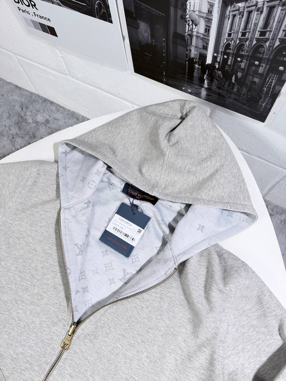 LVE MONOGRAM REVERSIBLE HOODIE