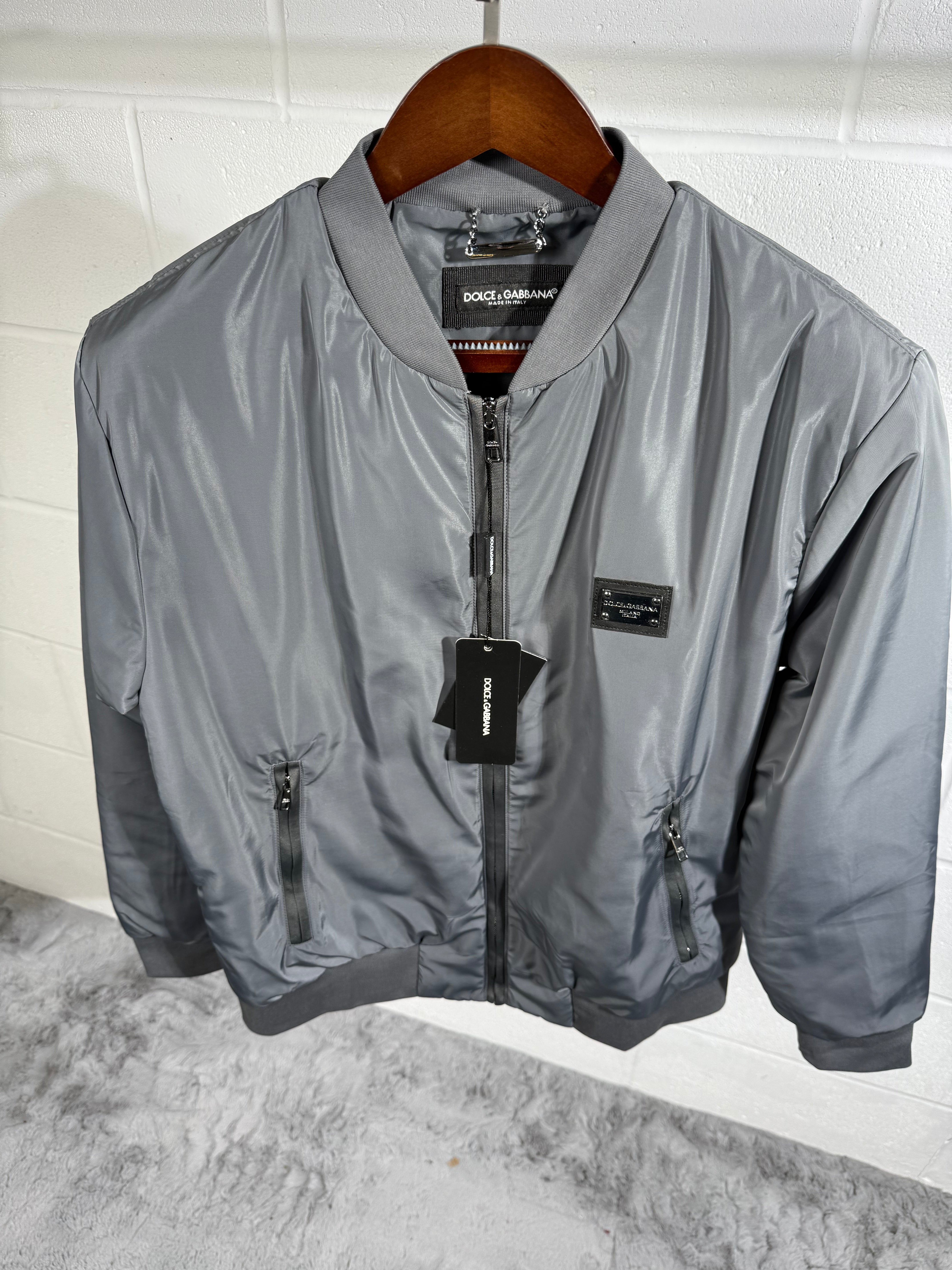 D & G bomer jacket grey