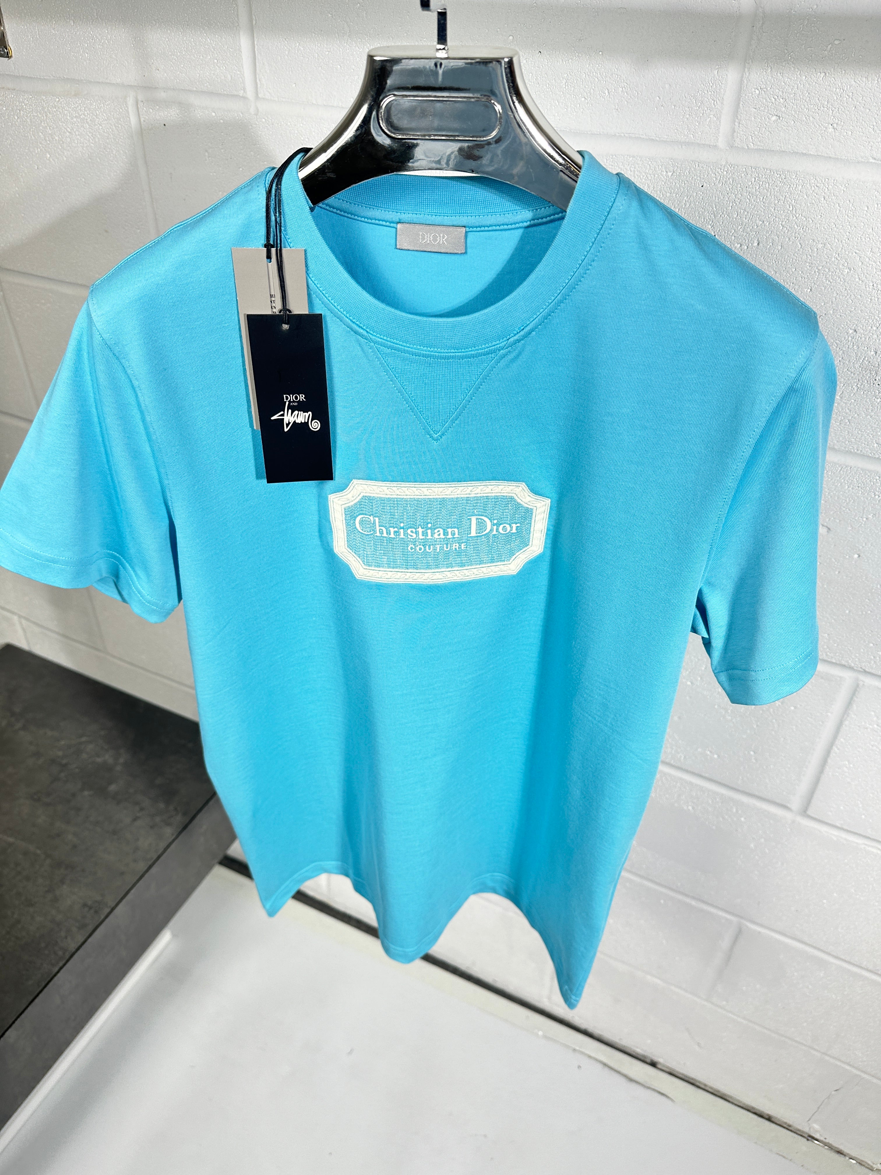 Dior - tee baby blue