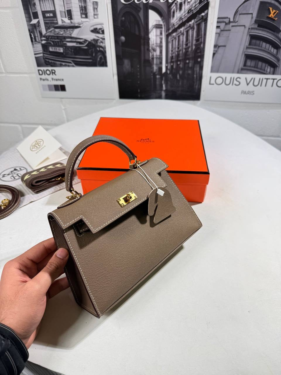 HRMS KELLY SELLIER BAG