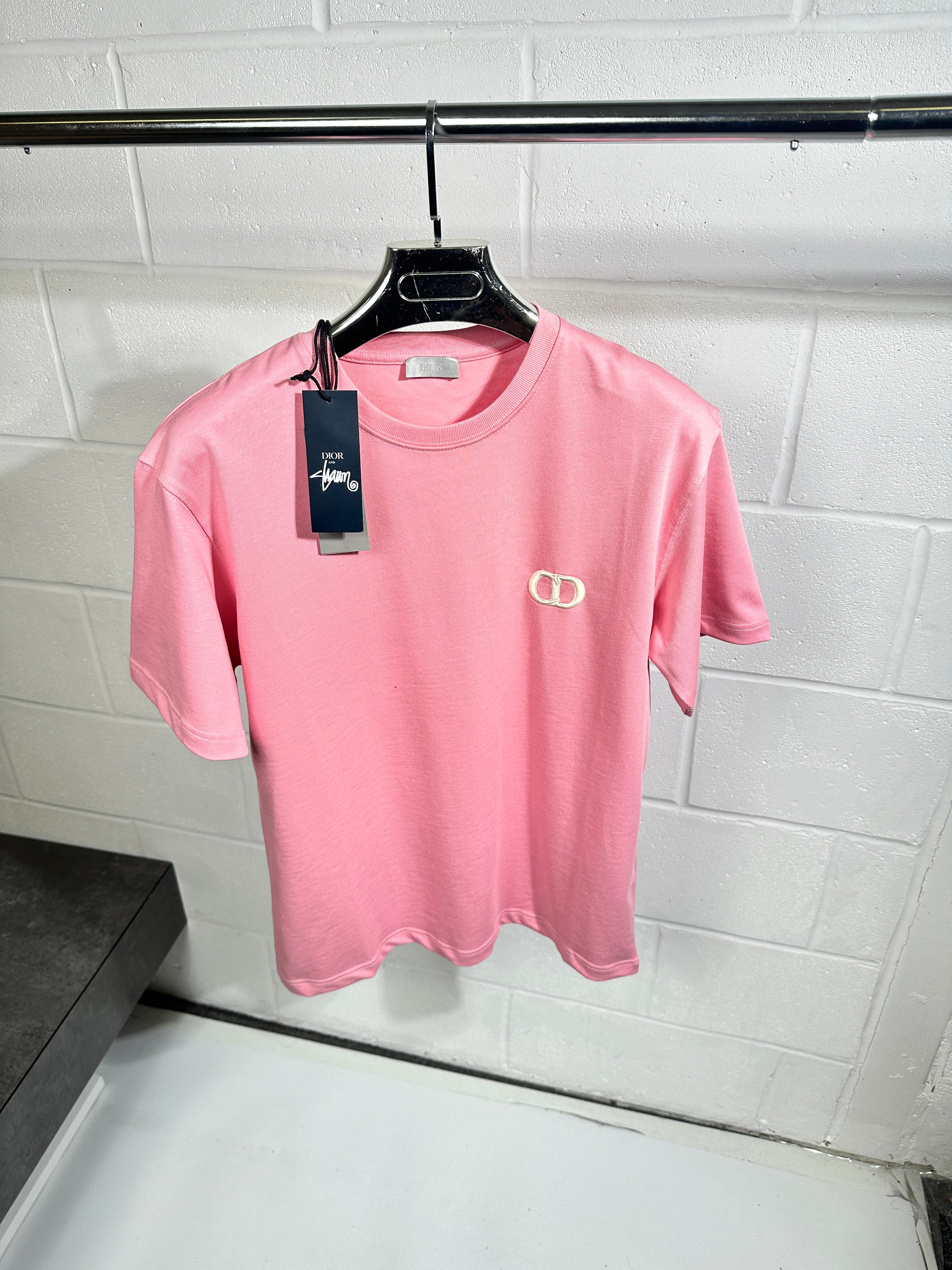 Dior CD pink tee