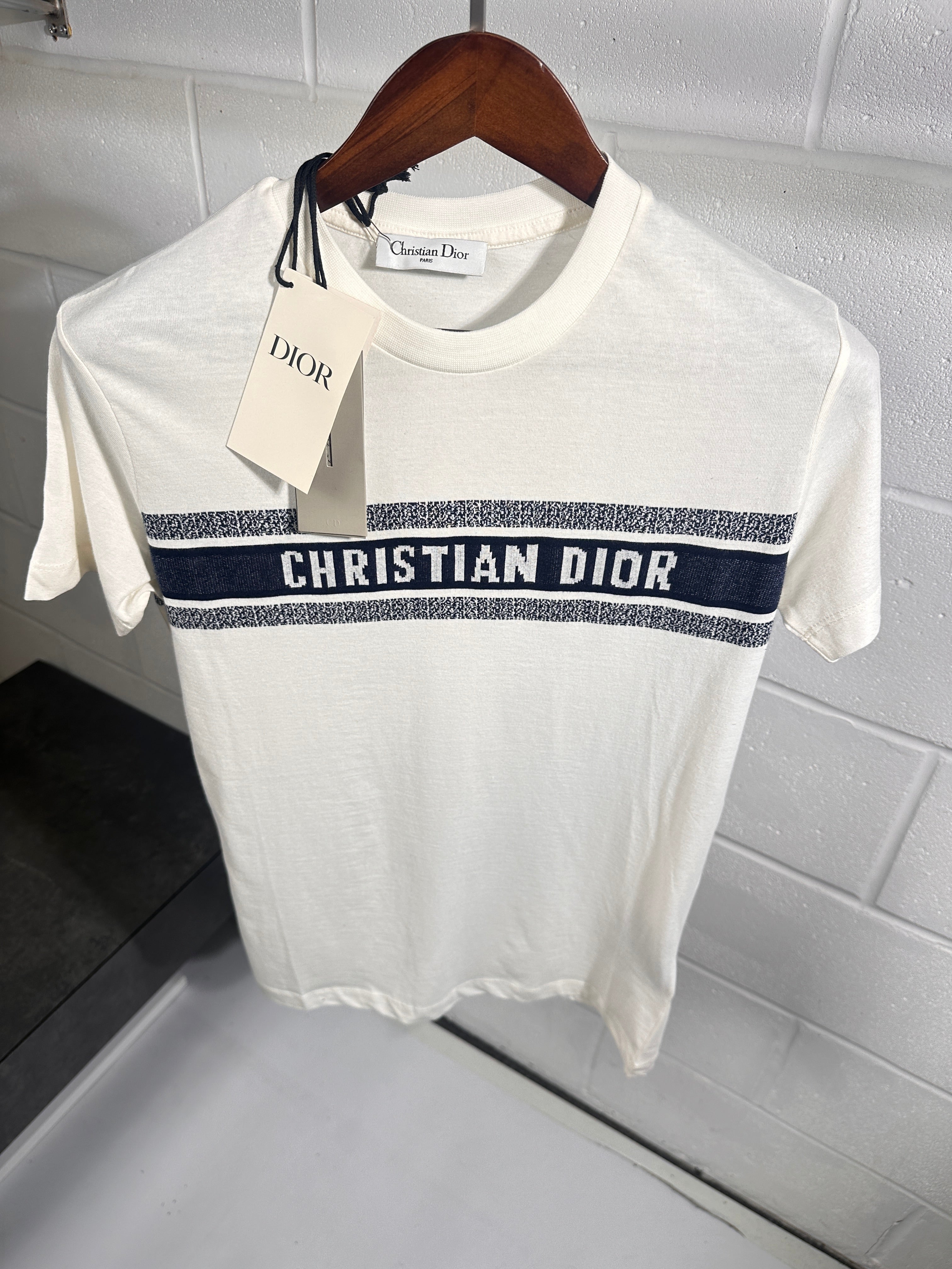 Christian Dior ladies tee white