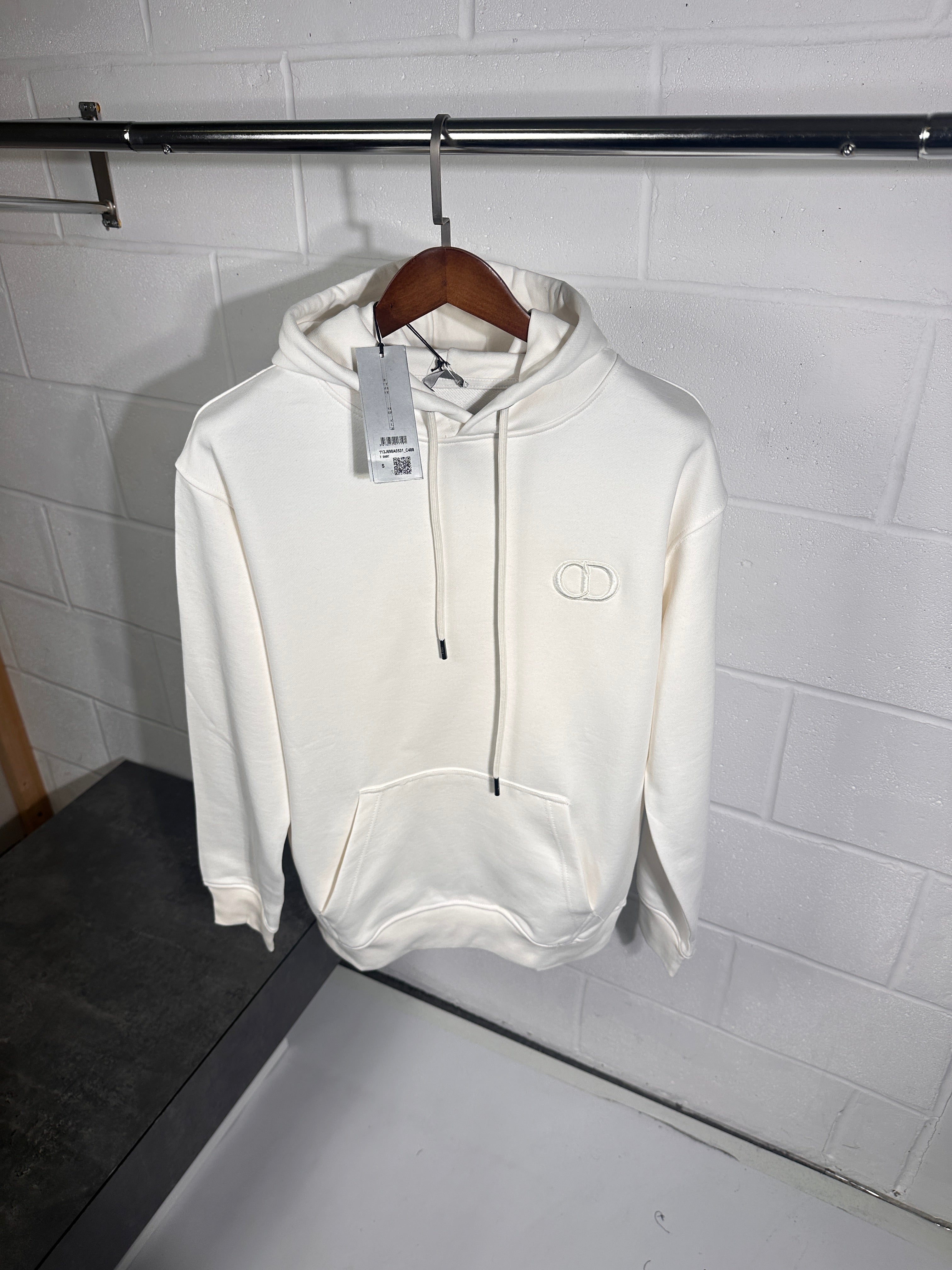 Dior CD hoodie white