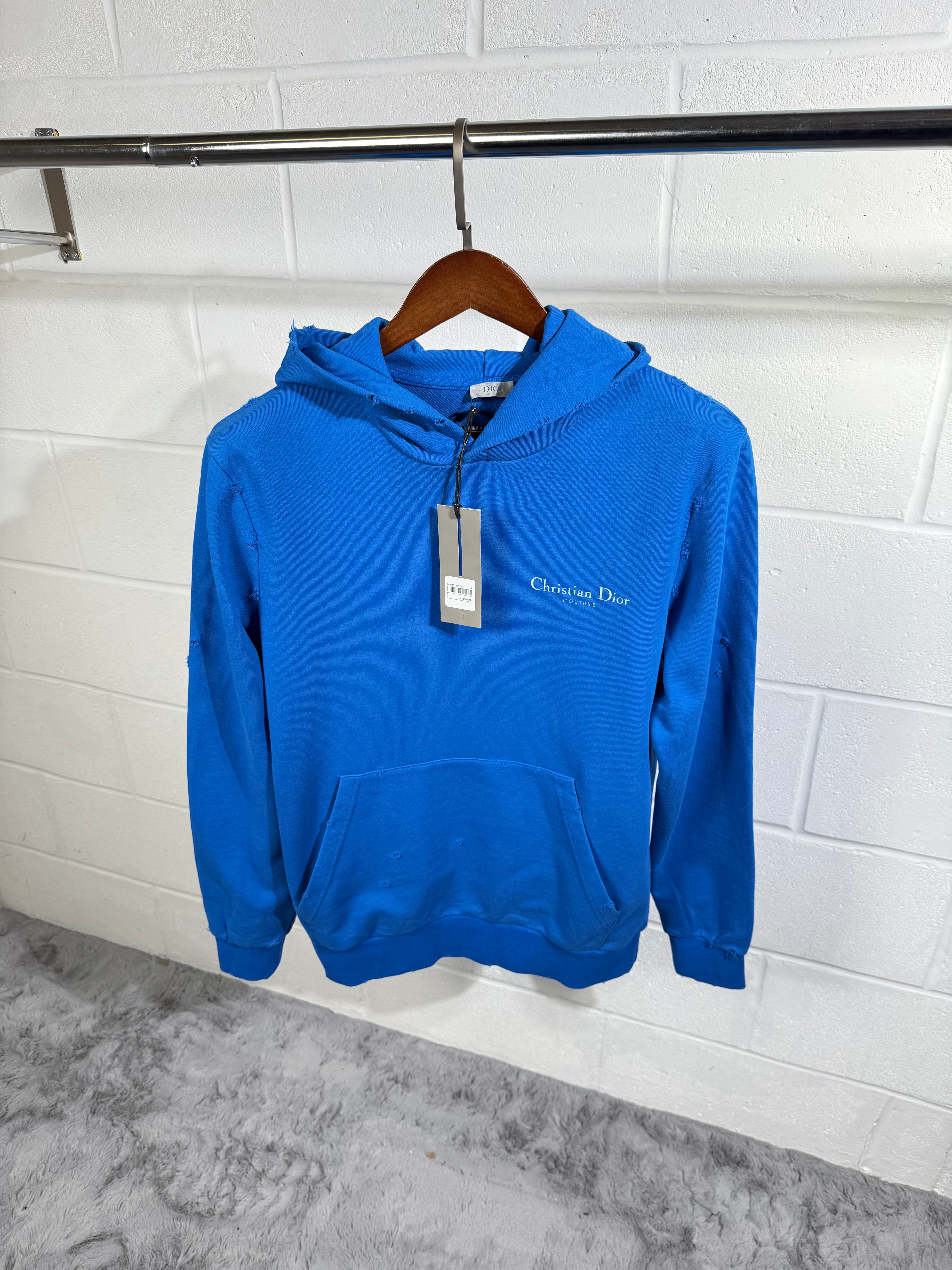 Dior hoodie light blue