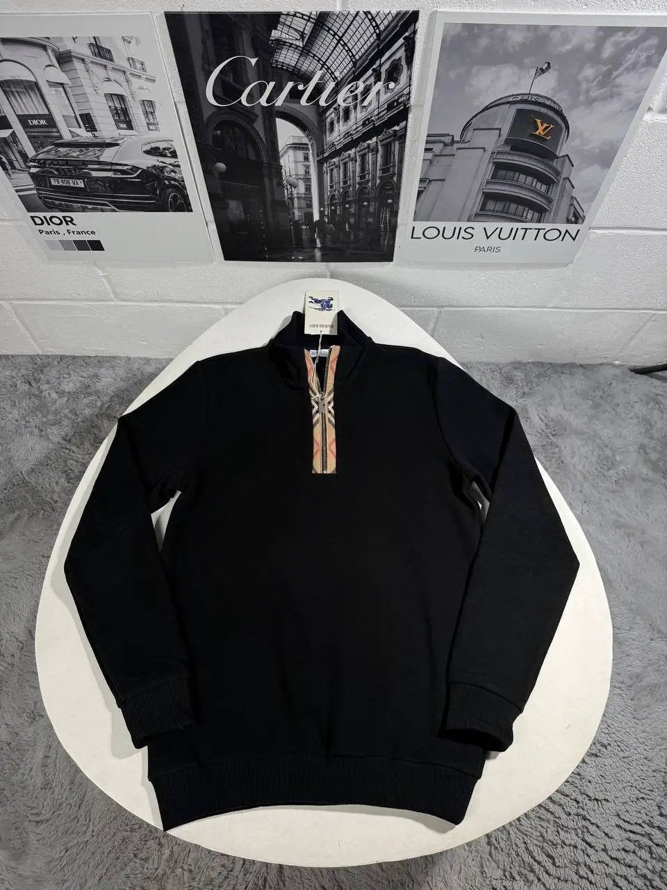 BURB QUARTER ZIP by Stock supplier