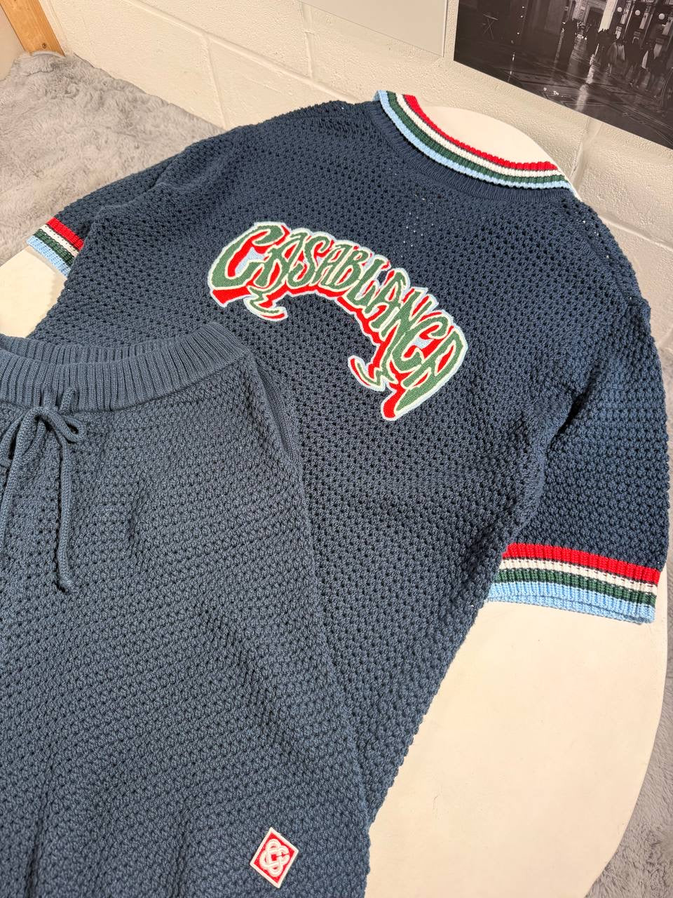 CASA LONG KNITTED SET Stock supplier