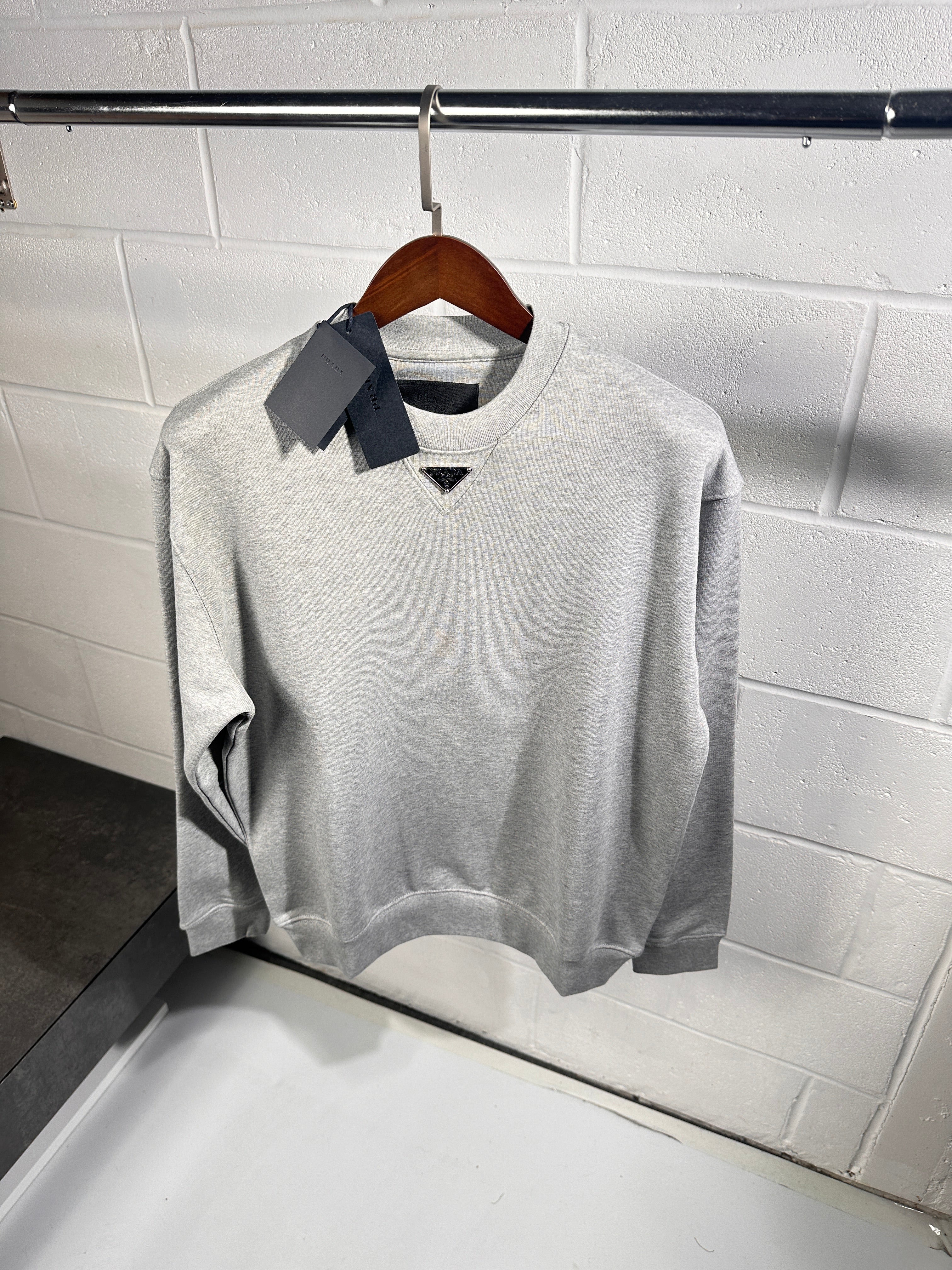 Prada sweatshirt grey