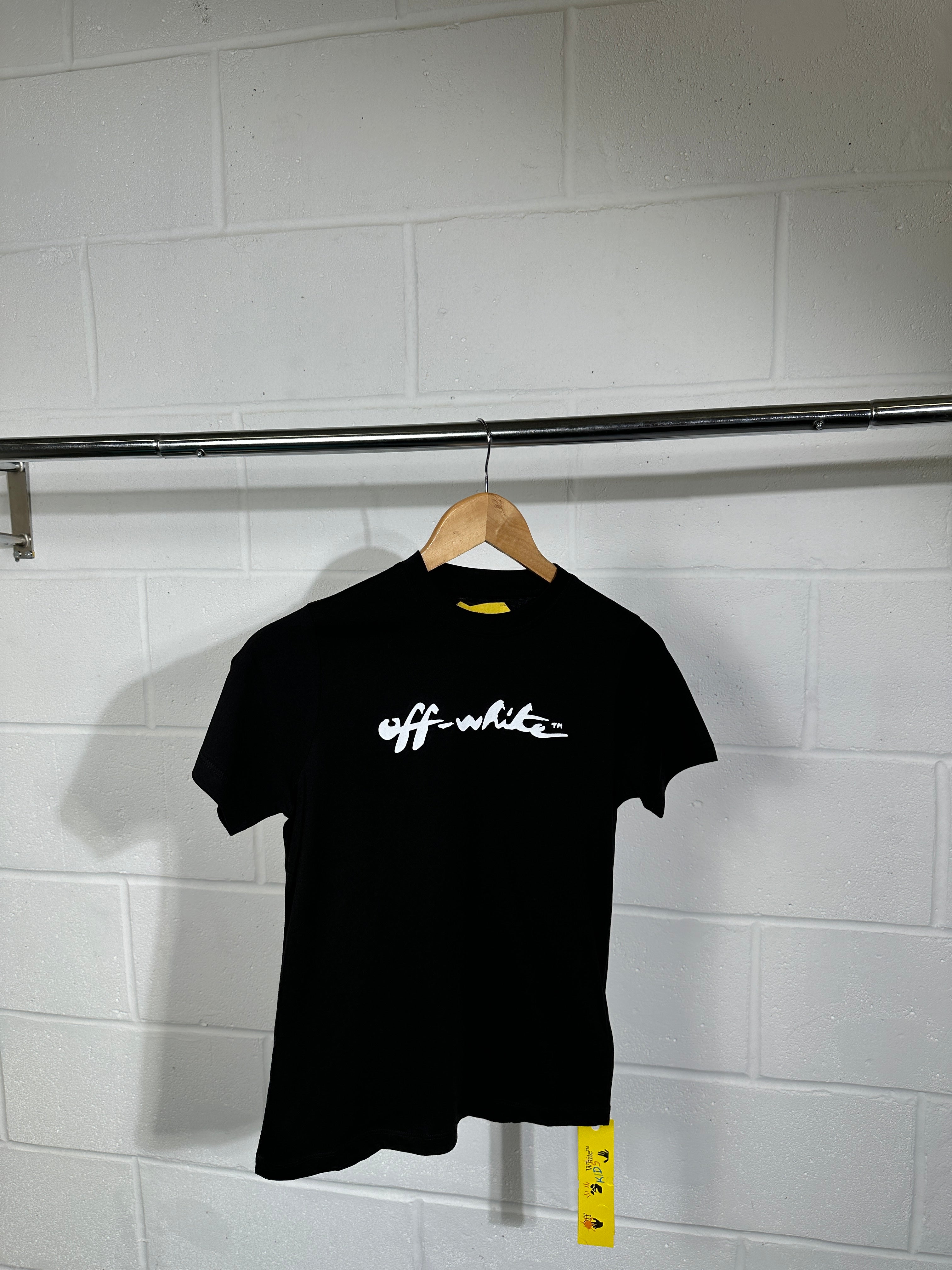 Kids offwhite tshirt black