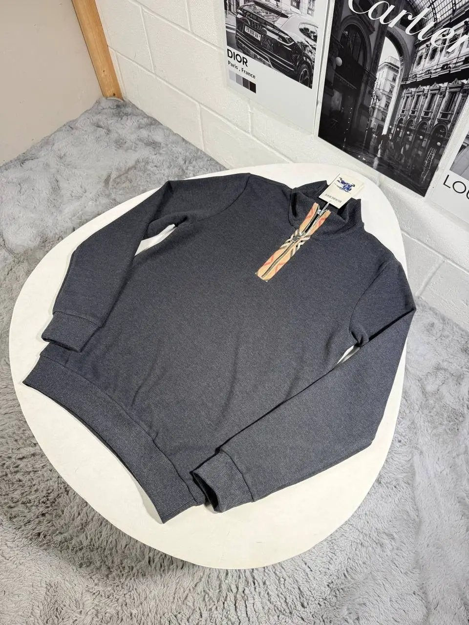 BURB QUARTER ZIP by Stock supplier