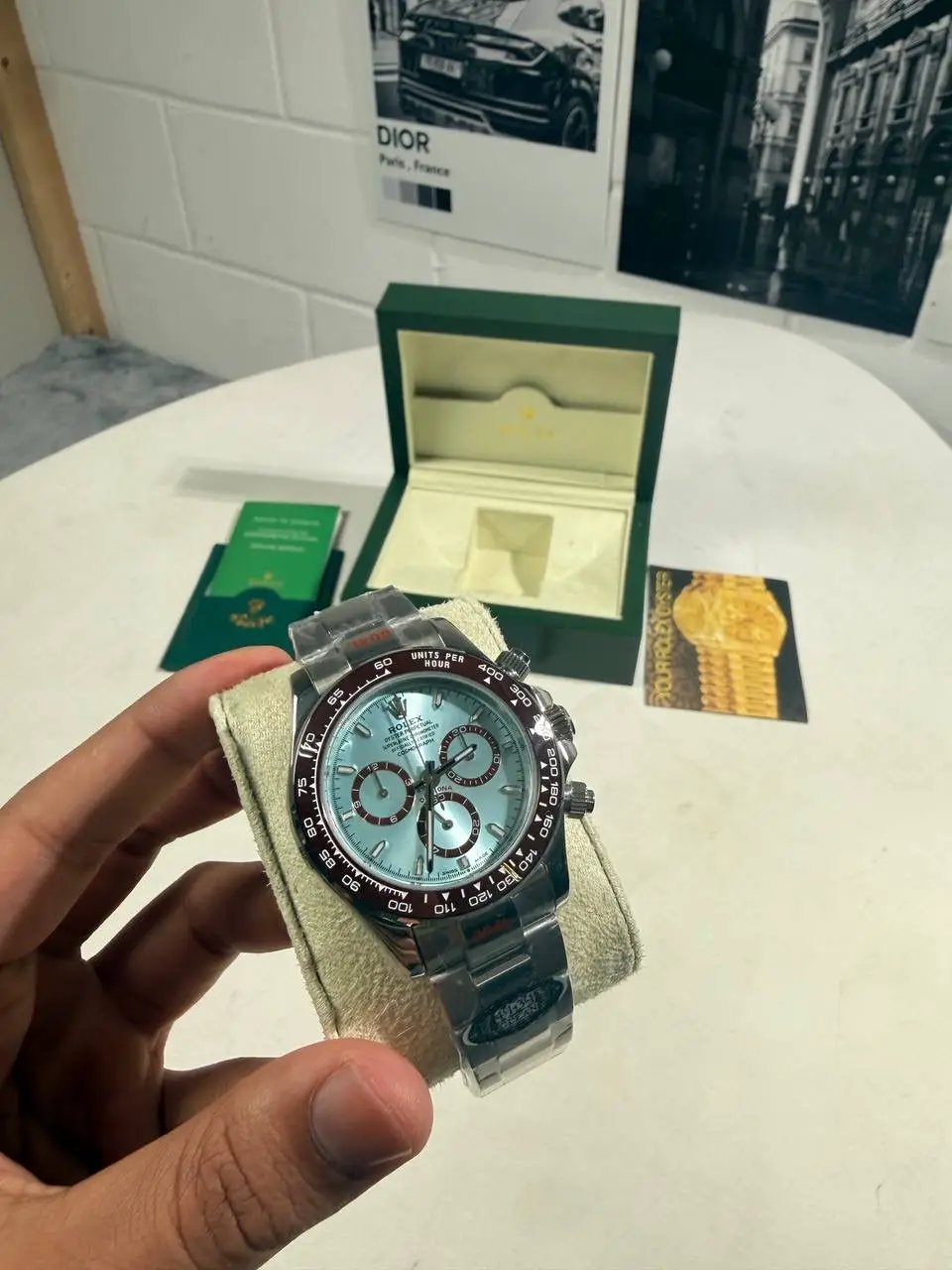 COSMOGRAPH DAYTONA PLATINUM WATCH by Stock supplier