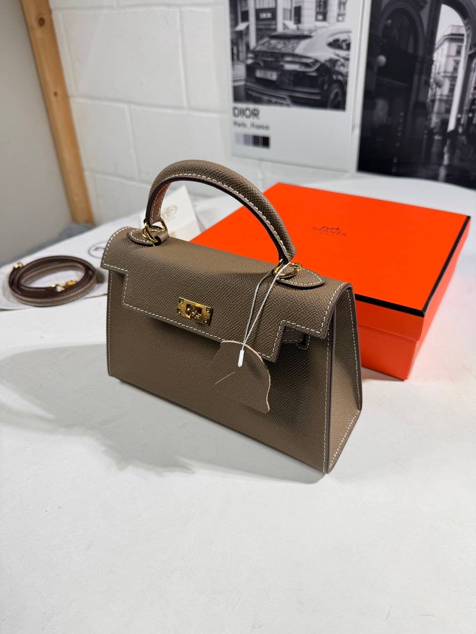 HRMS KELLY SELLIER BAG