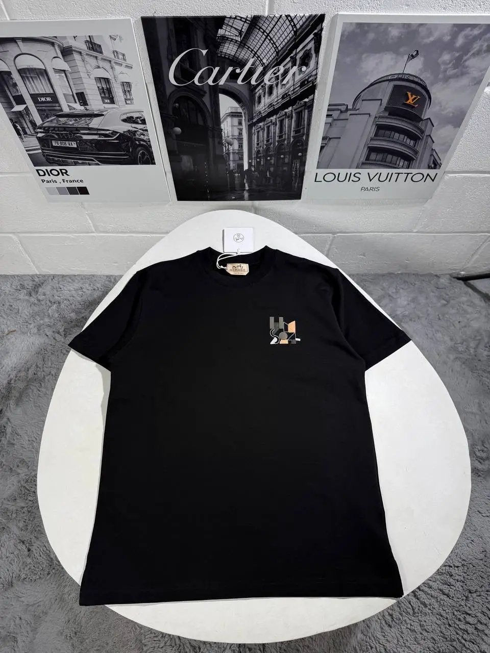 HRM T SHIRT BLACK by Stock supplier