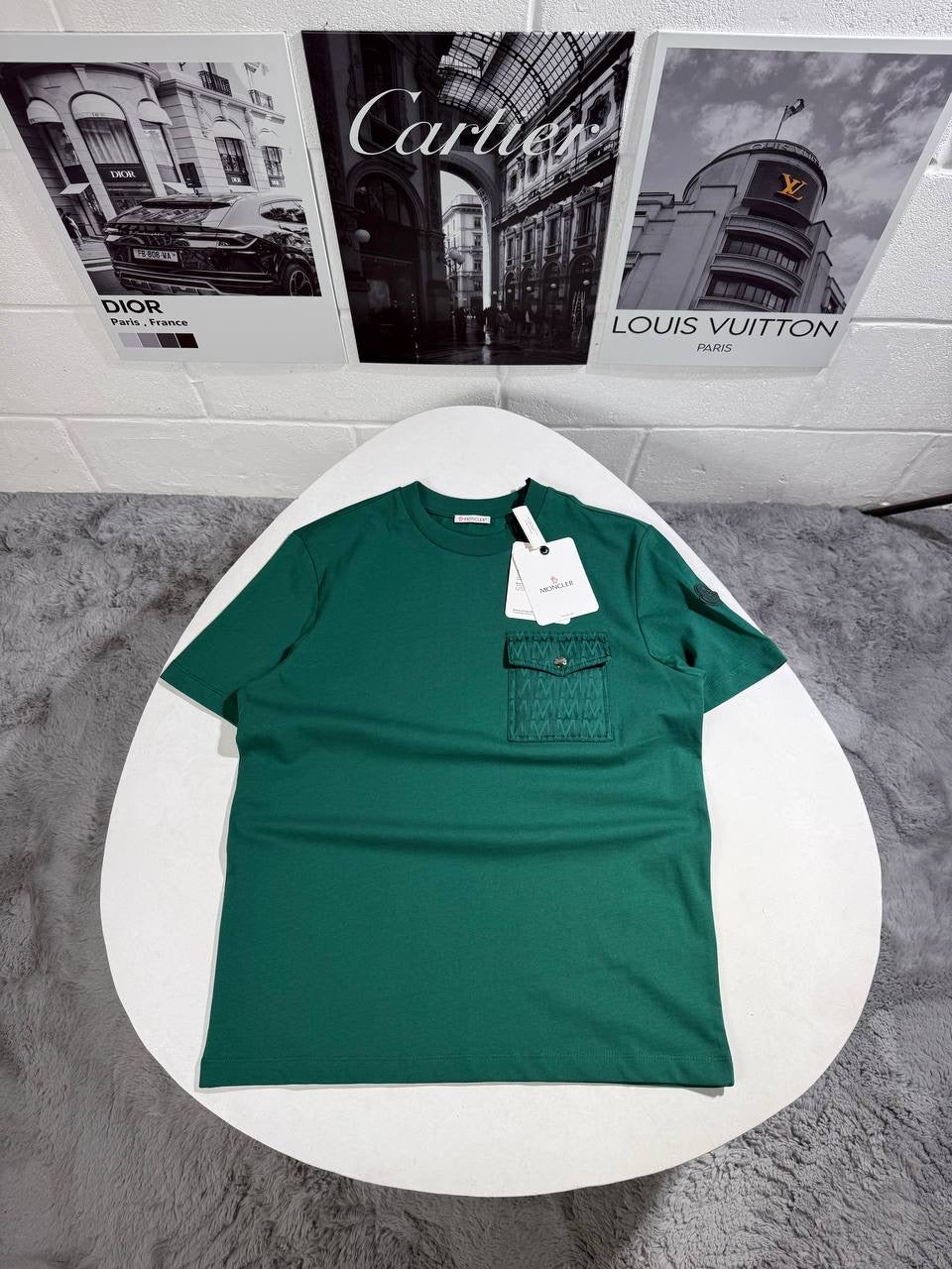 MNCLR PATCH LOGO POCKET TSHIRT