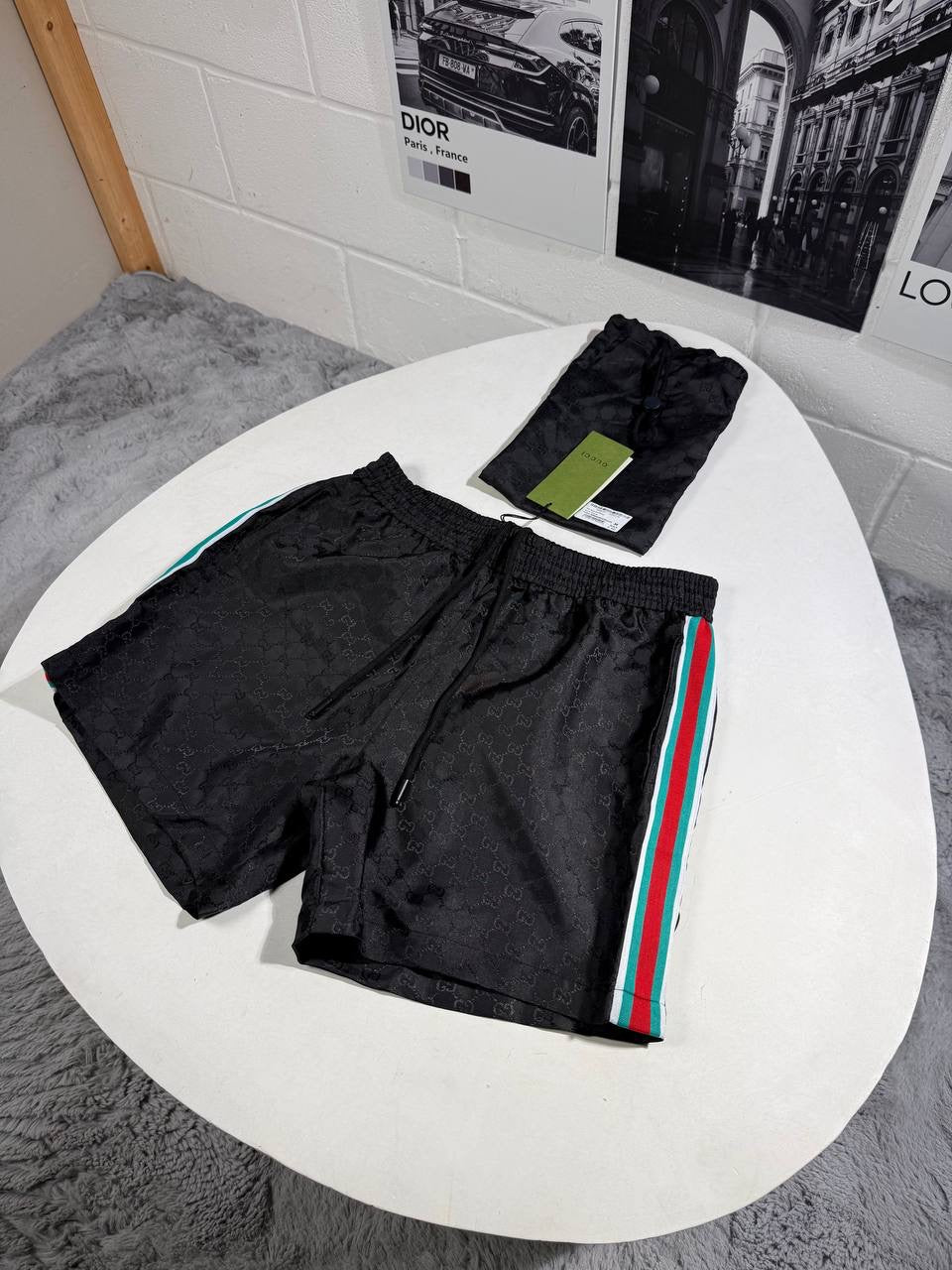 UCCI JACQUARD NYLON SWIM SORTS