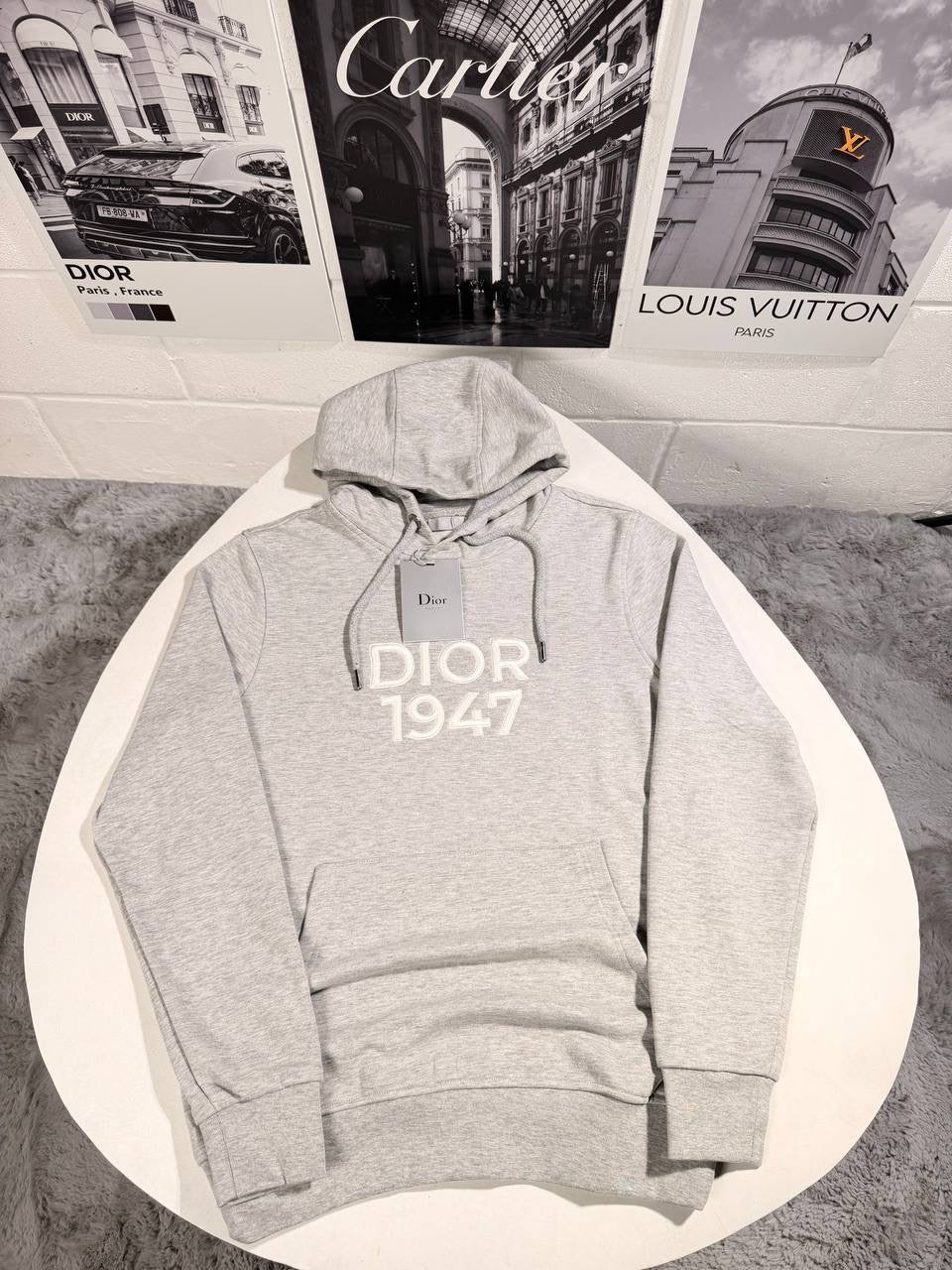 IOR 1947 HOODIE GREY