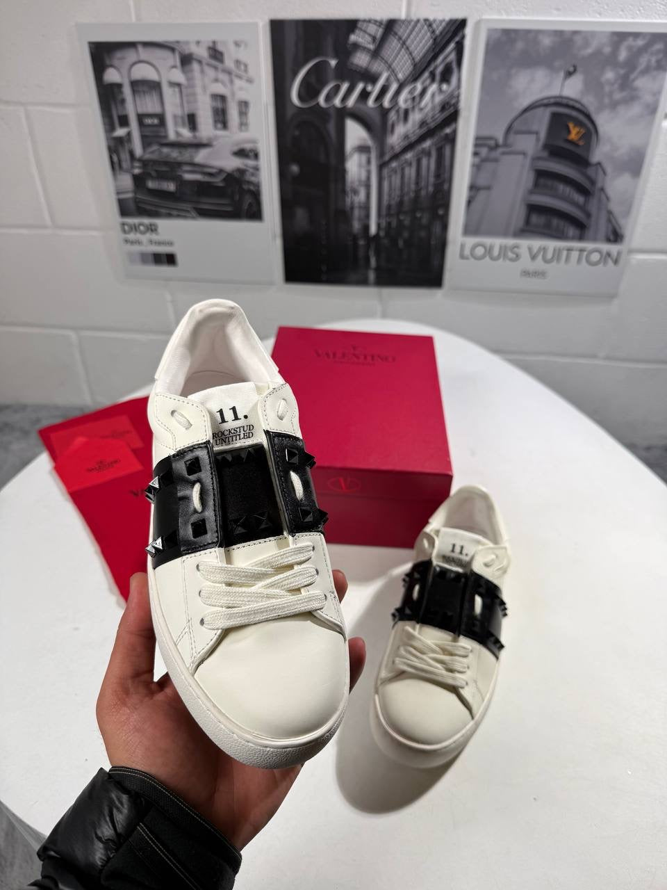 VLTNO ROCKSTUD WOMEN TRAINERS